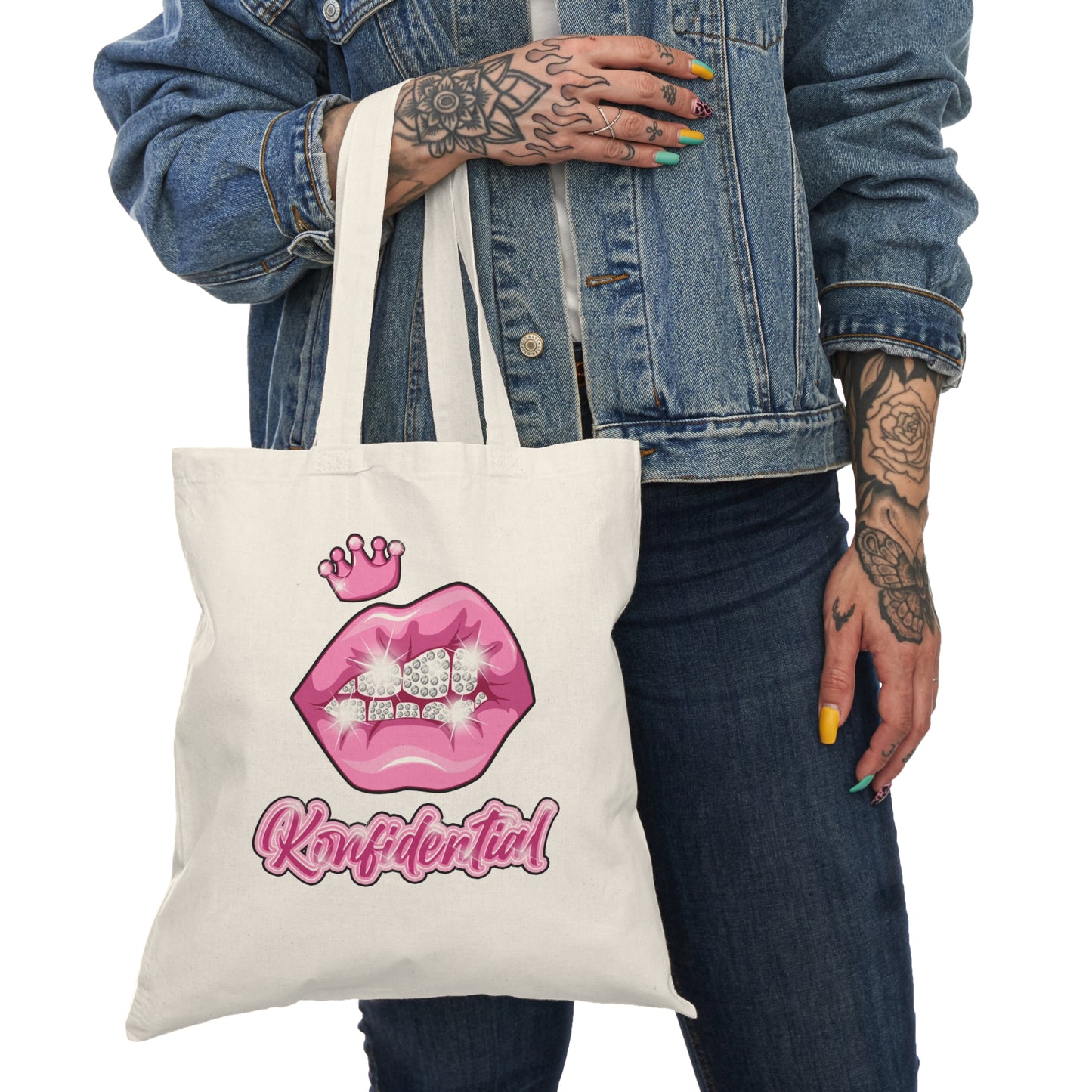 Konfidential Diamond Tote Bag