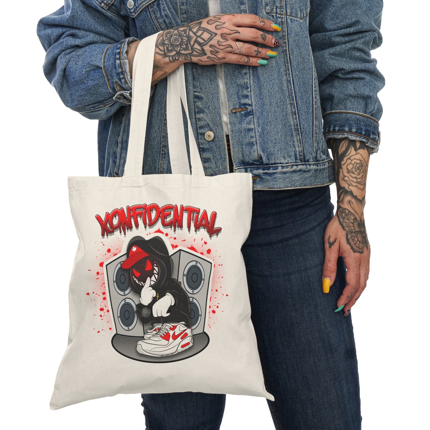 Konfidential Demon Boy Tote Bag