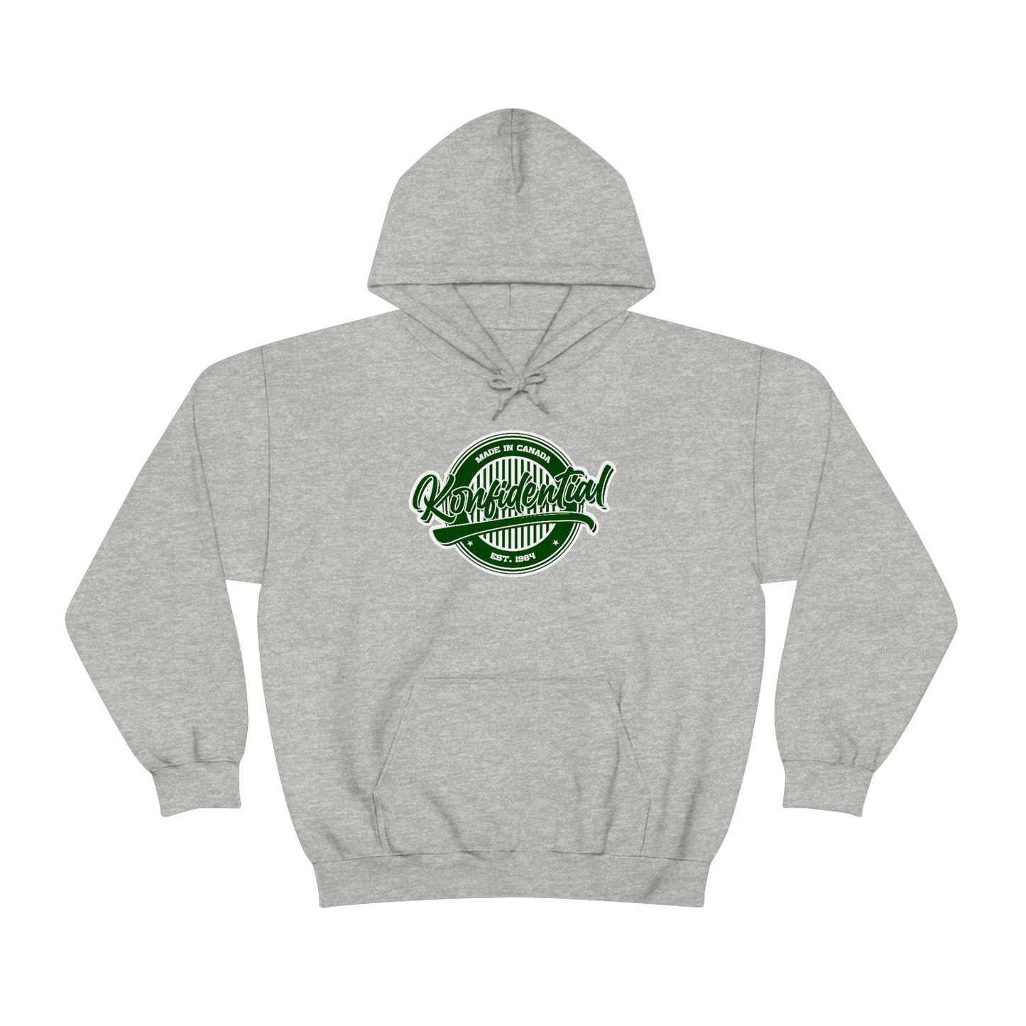 Konfidential Vintage Green Pullover Hoodie