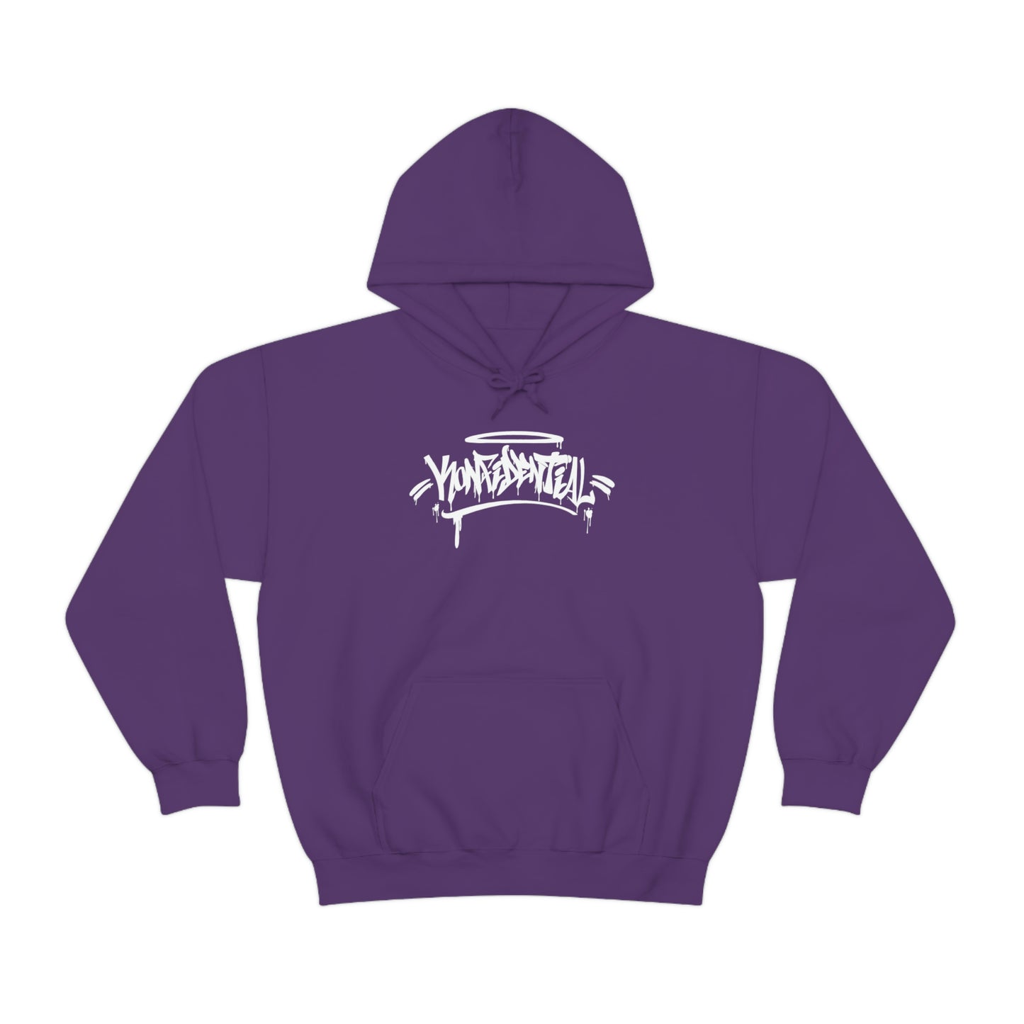 Konfidential Spray Tag Pullover Hoodie