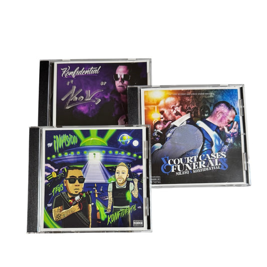 Konfidential - Autographed Album CD Bundle Pack