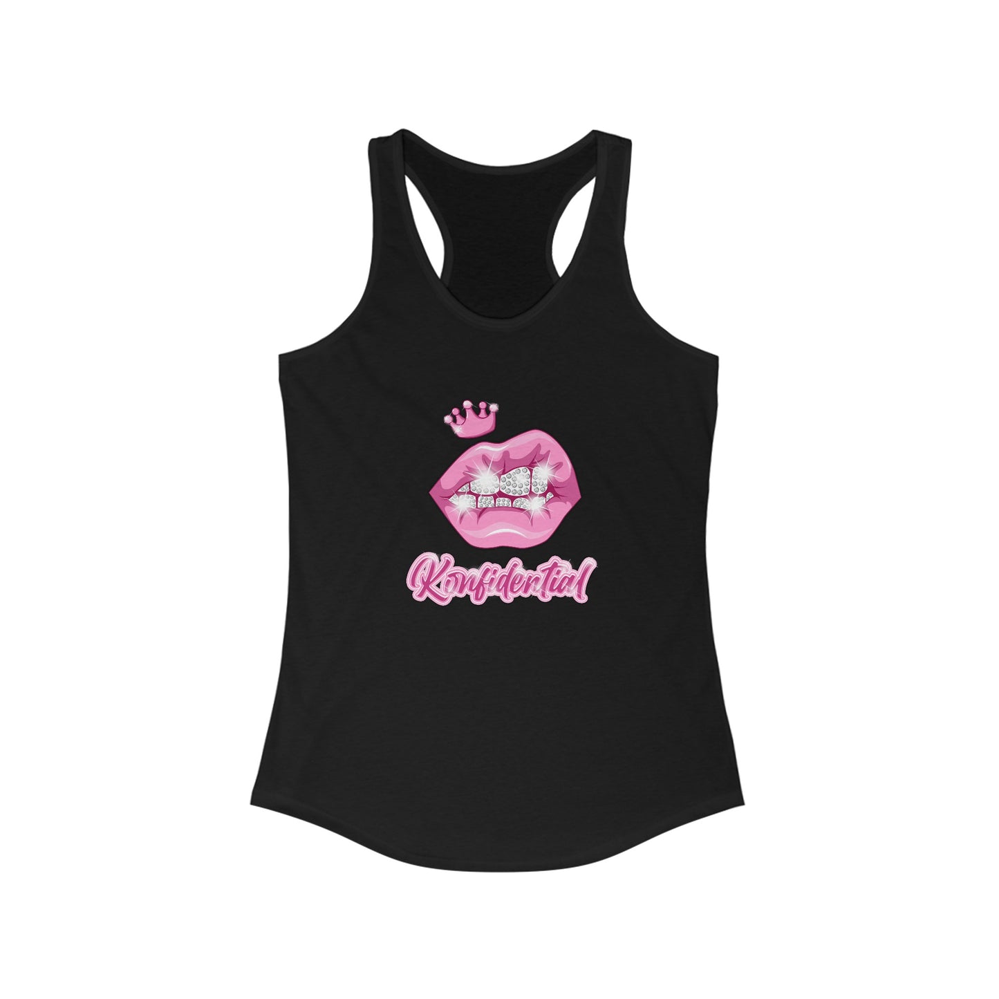 Konfidential Women's Diamond Racerback Tank