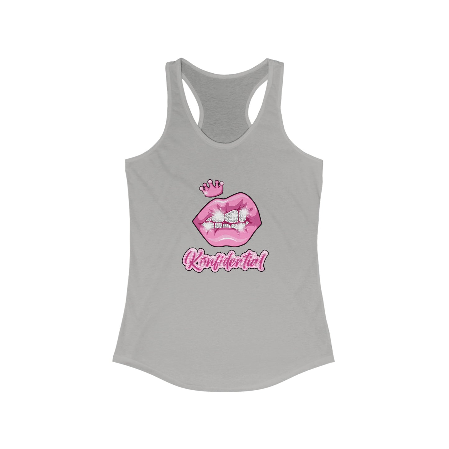 Konfidential Women's Diamond Racerback Tank