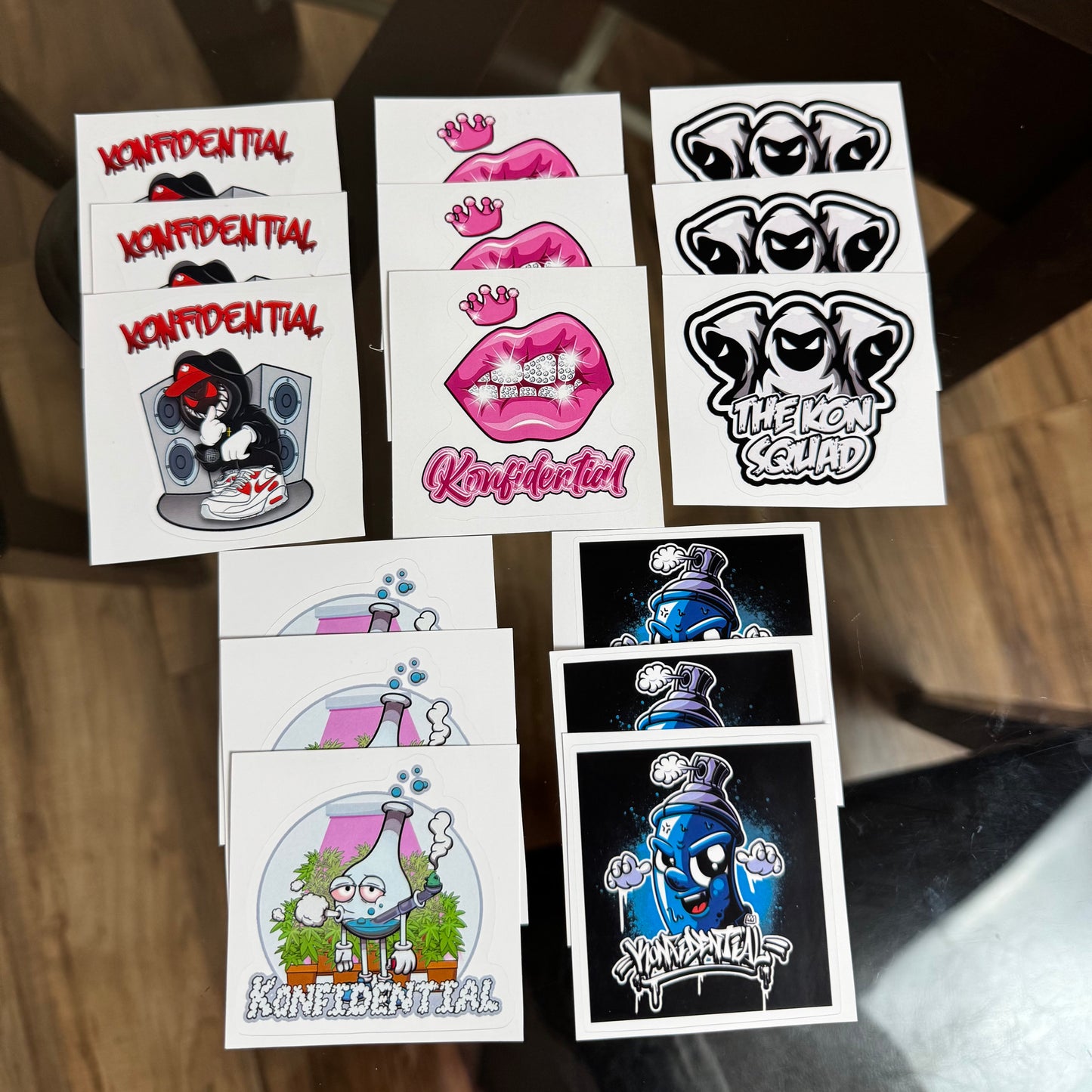 Konfidential - Sticker Pack