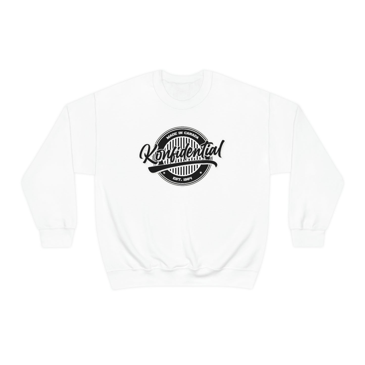 Konfidential Vintage Black Crewneck