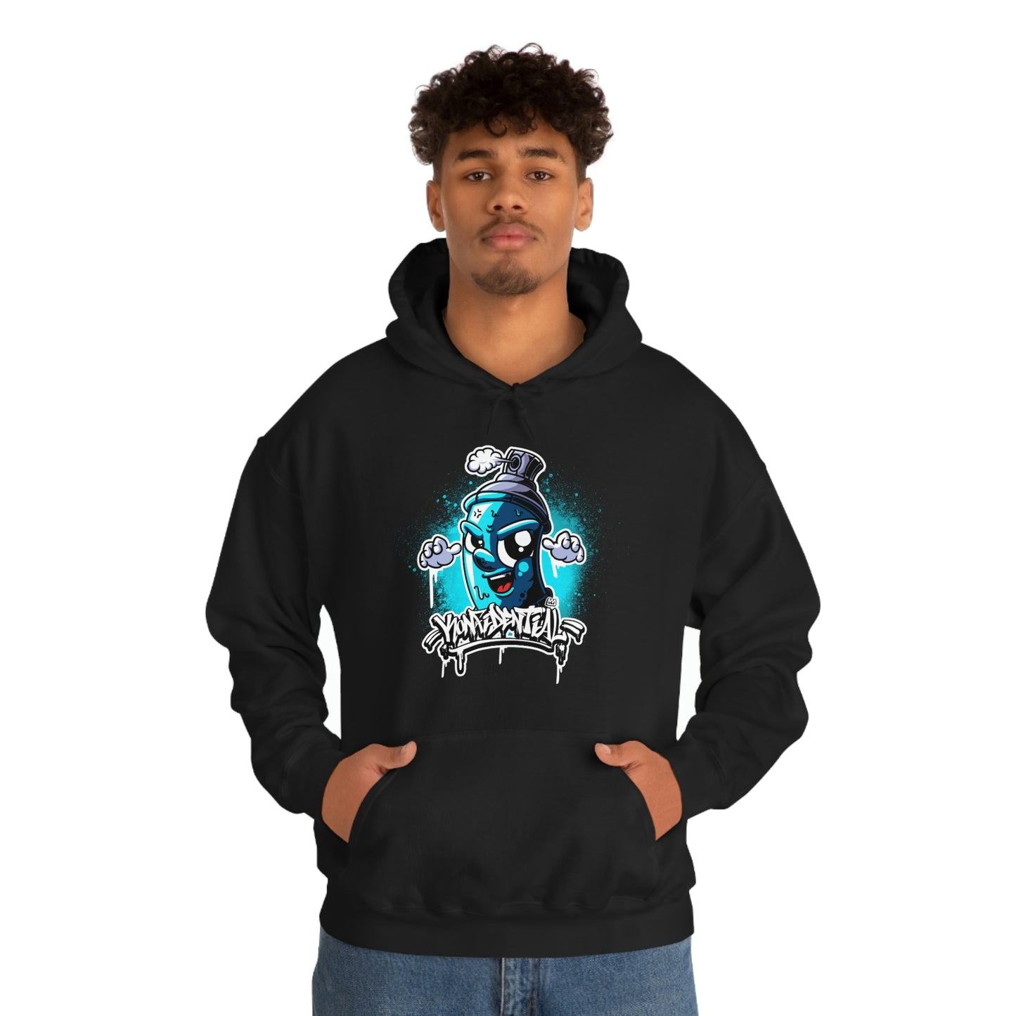 Konfidential Spray Can Pullover Hoodie