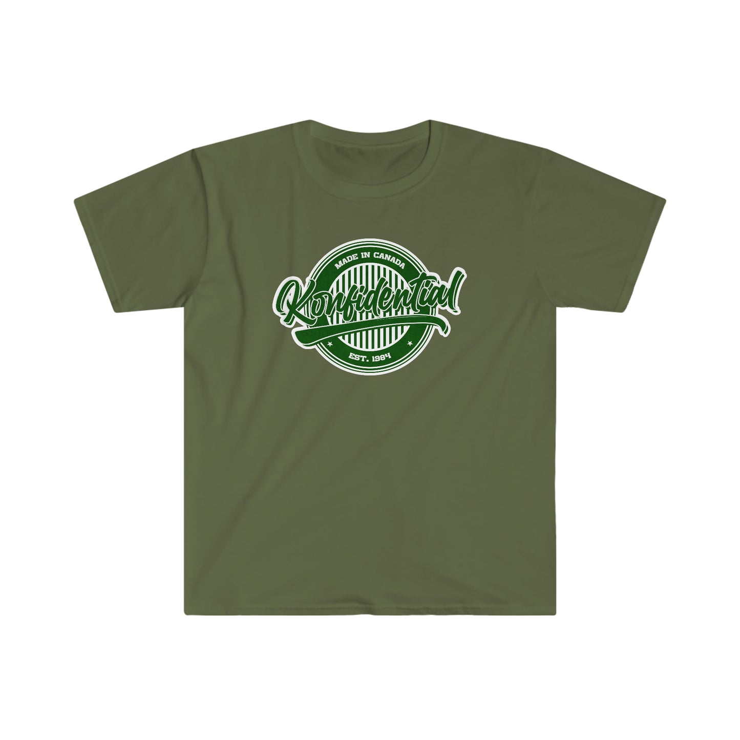 Konfidential Vintage Green Tee