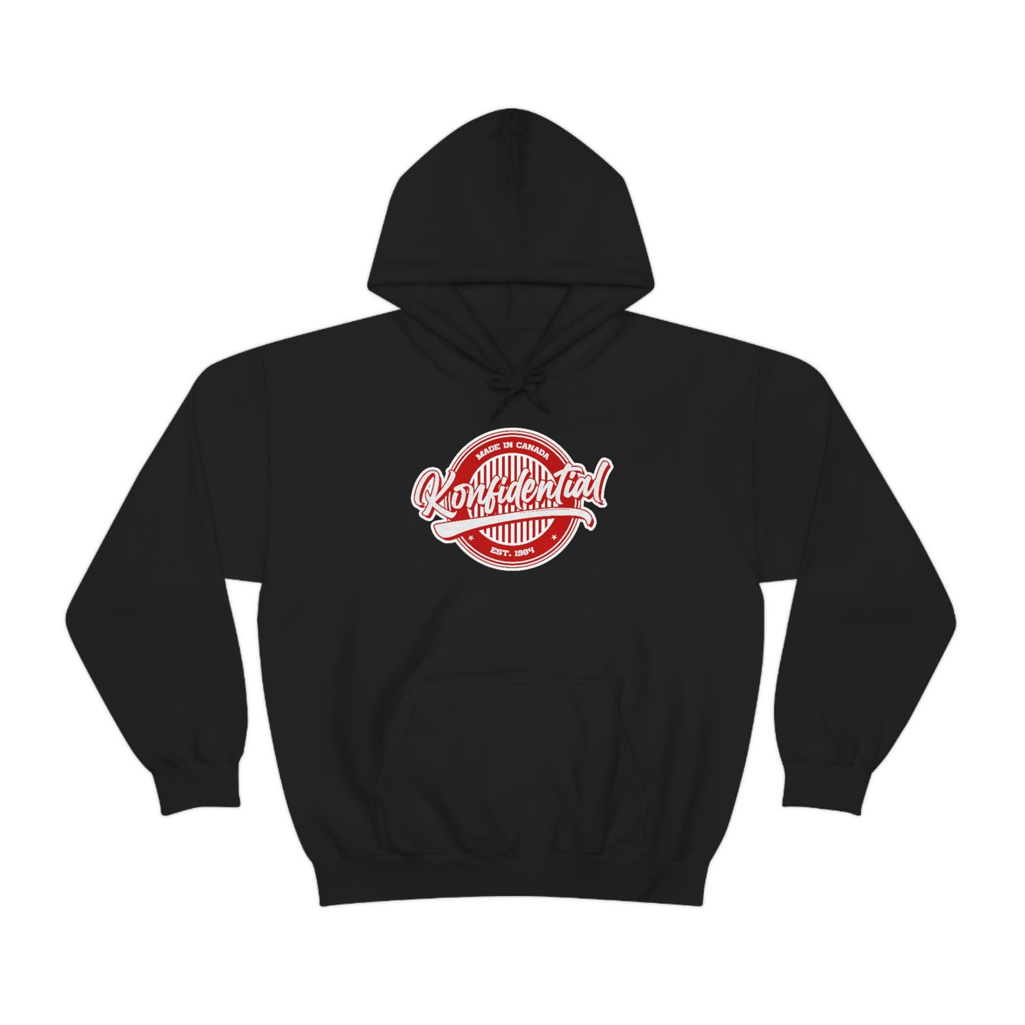 Konfidential Vintage Red Pullover Hoodie