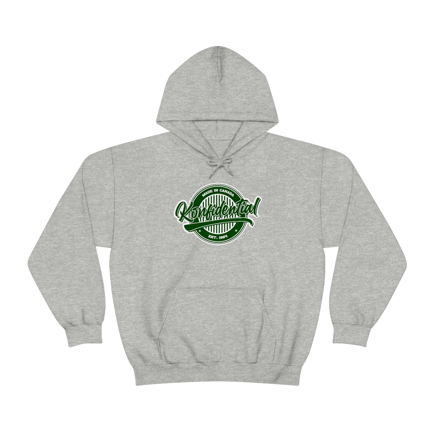 Konfidential Vintage Green Pullover Hoodie