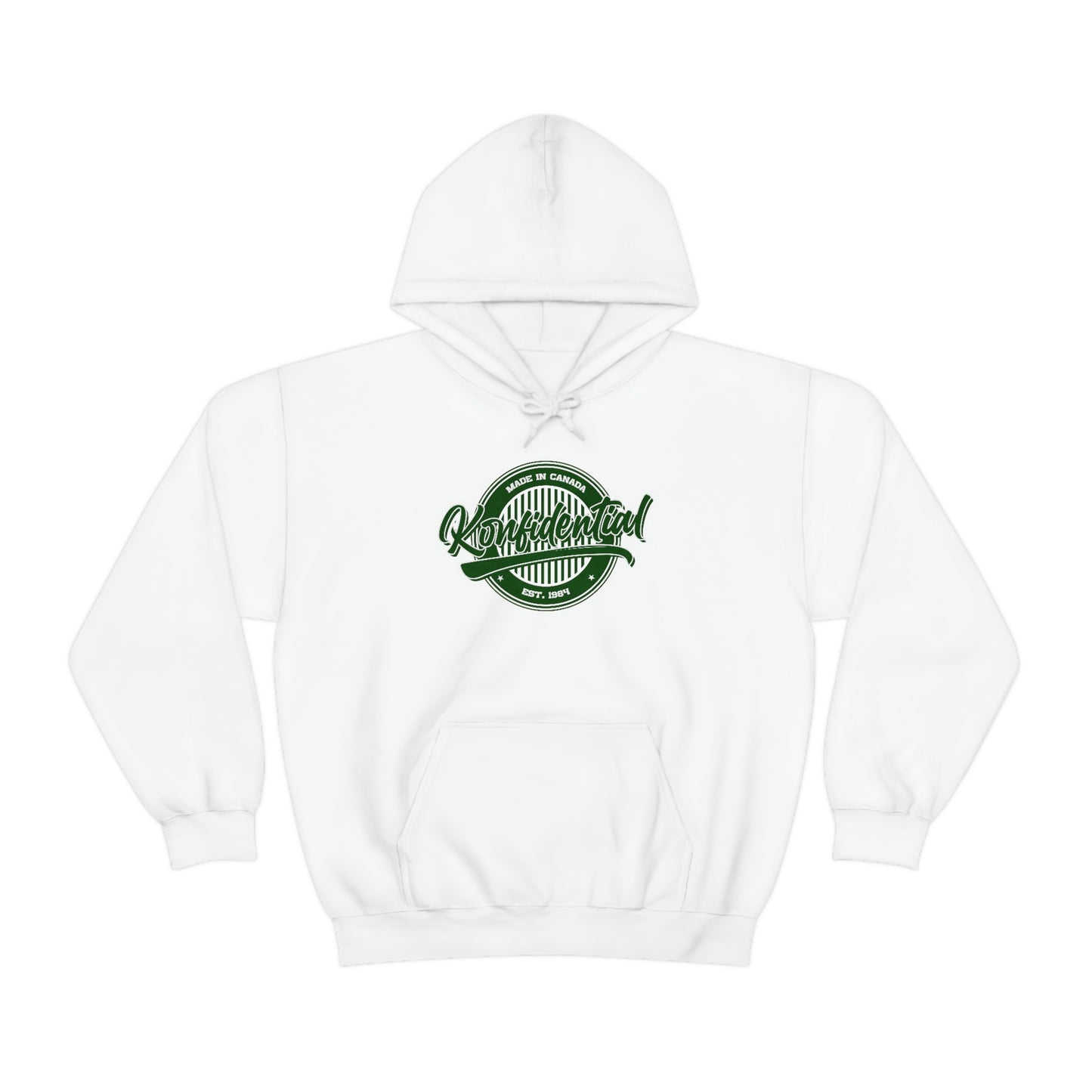 Konfidential Vintage Green Pullover Hoodie