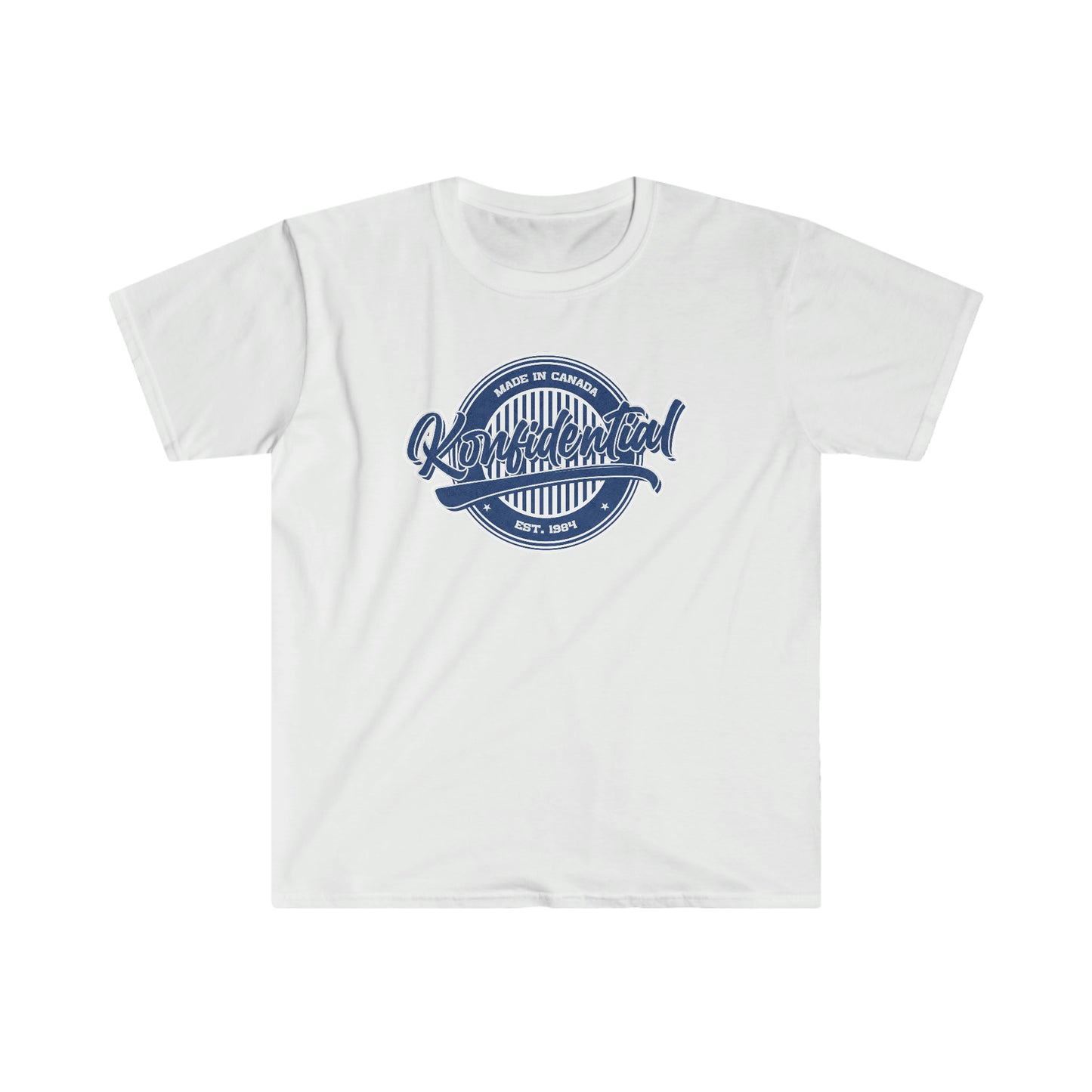 Konfidential Vintage Blue Tee