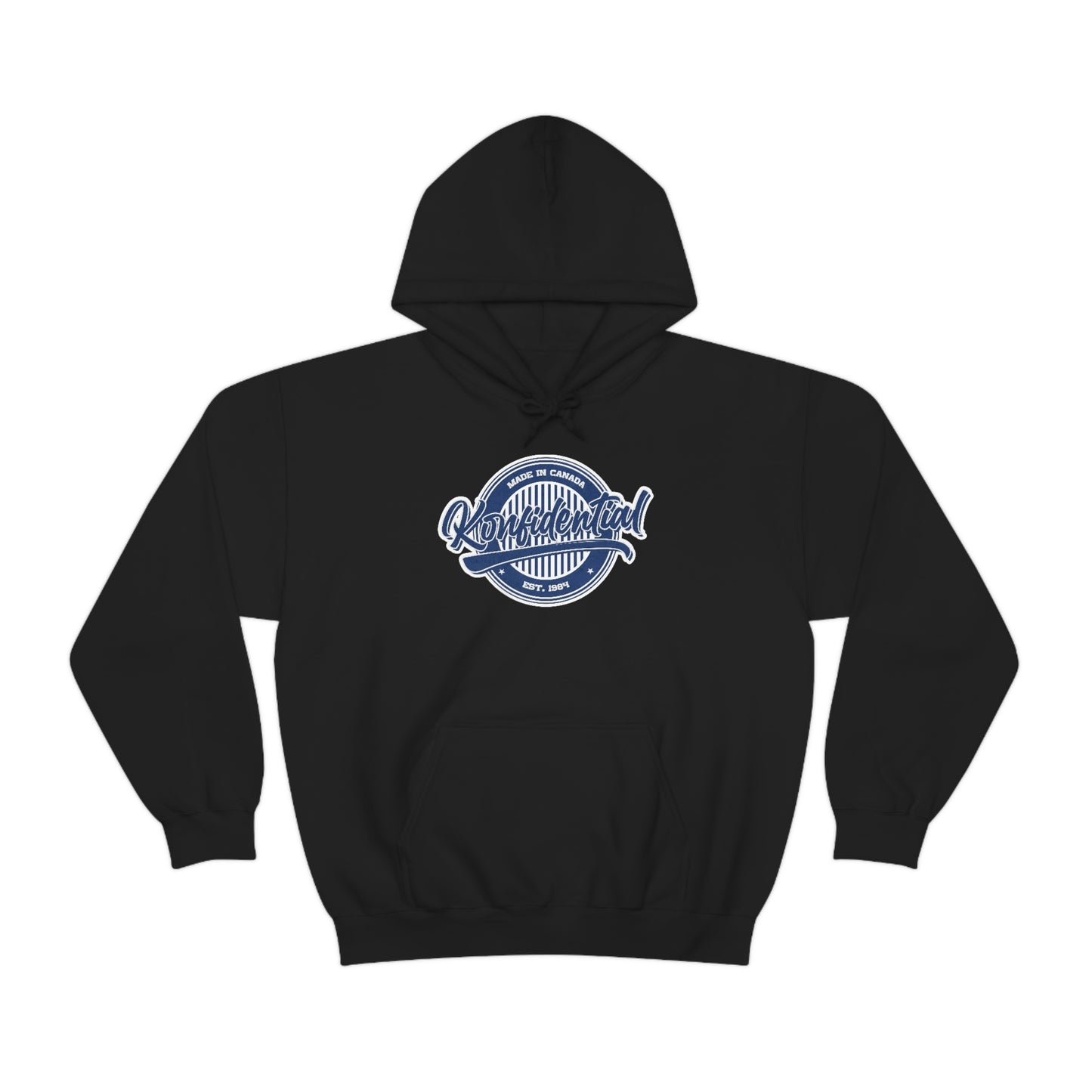 Konfidential Vintage Blue Pullover Hoodie