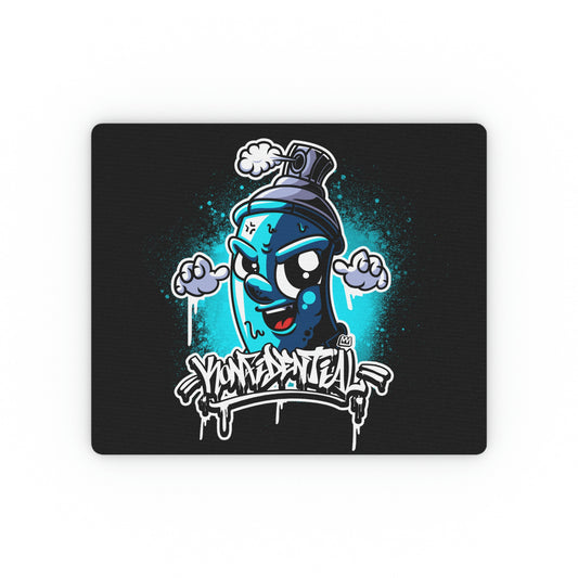 Konfidential Spray Paint Mouse Pad