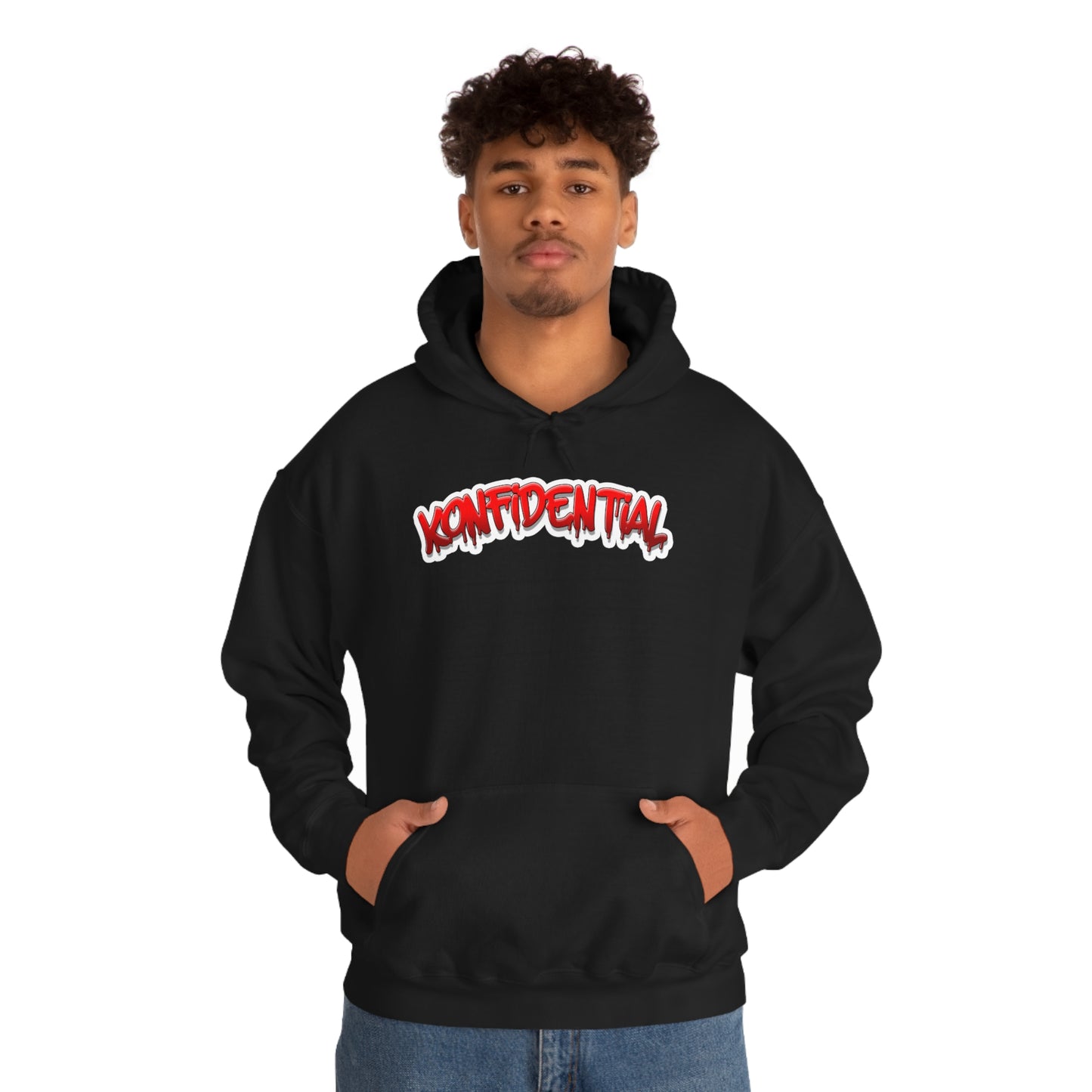 Konfidential Blood Drip Pullover Hoodie