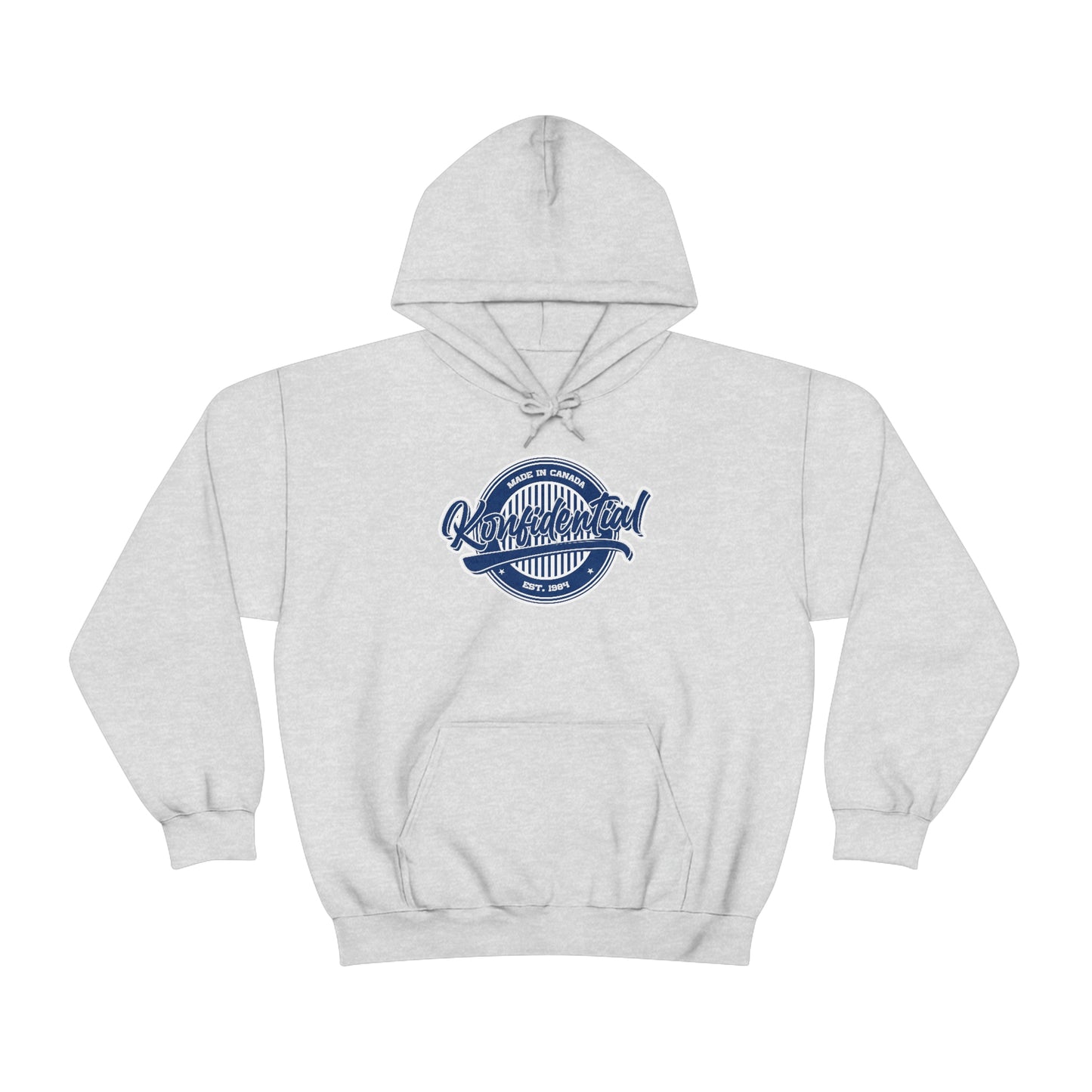 Konfidential Vintage Blue Pullover Hoodie