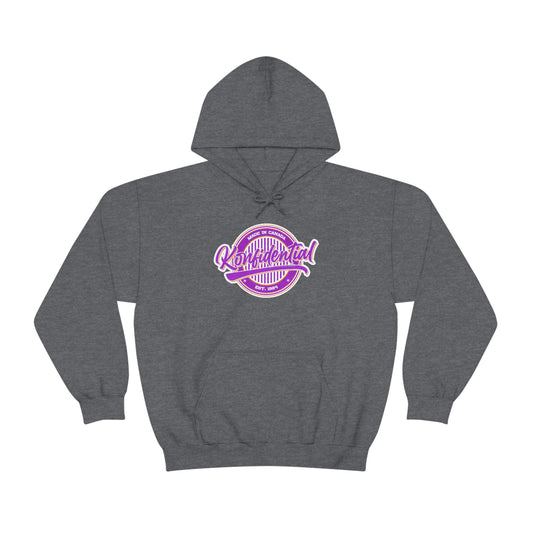 Konfidential Vintage Purple Pullover Hoodie