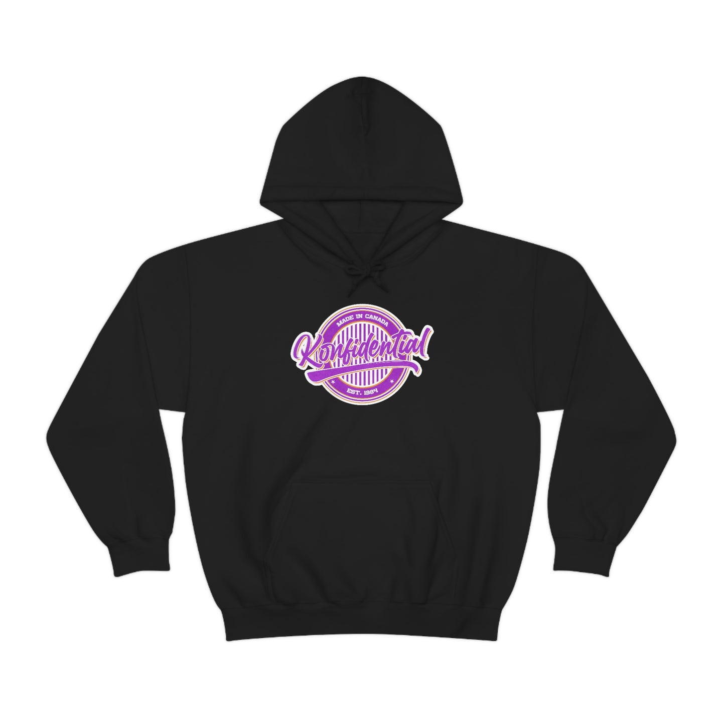 Konfidential Vintage Purple Pullover Hoodie