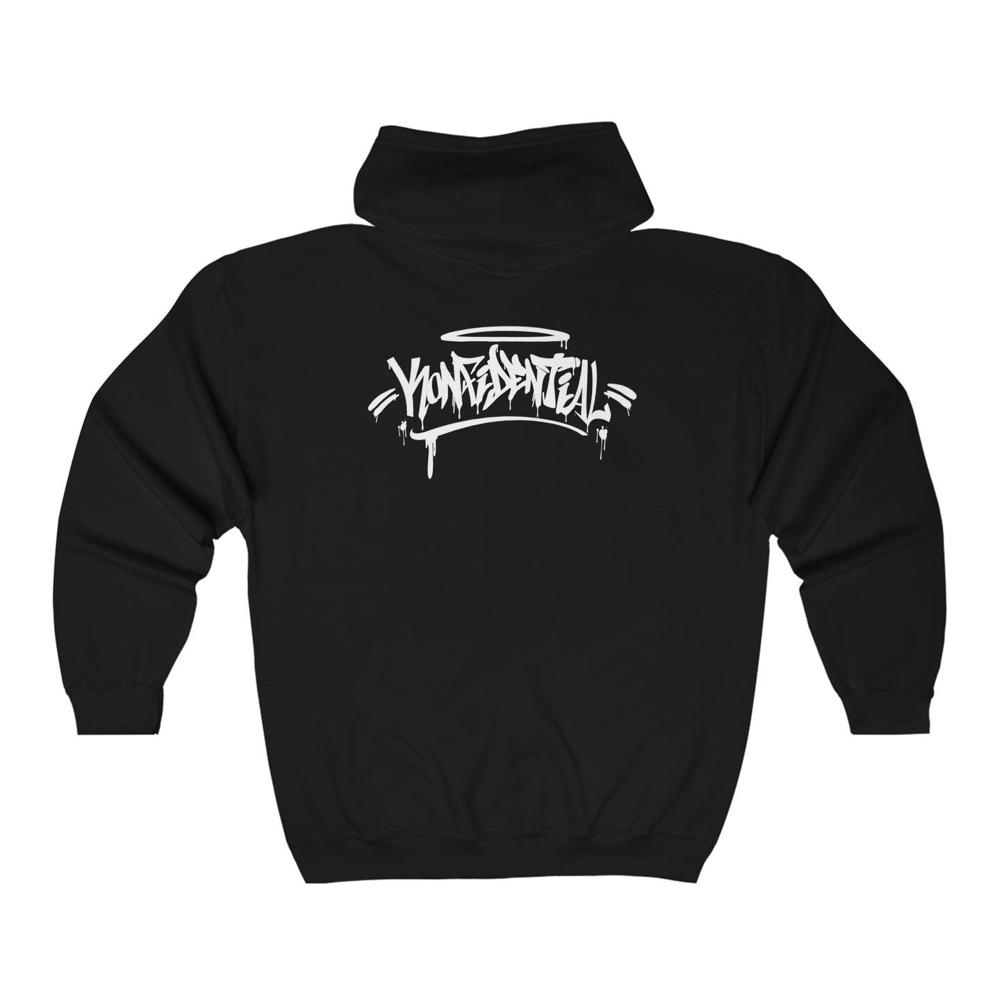 Konfidential Zip Up Hoodie