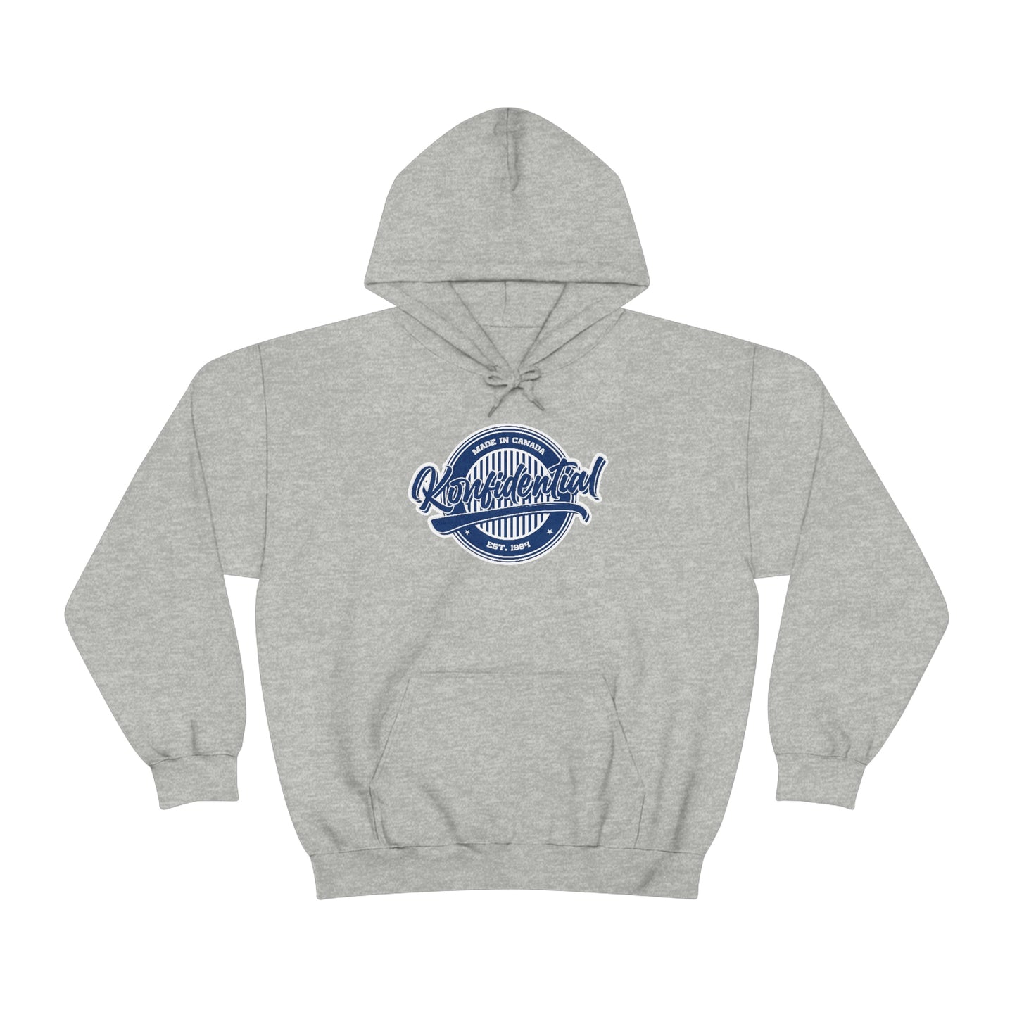 Konfidential Vintage Blue Pullover Hoodie