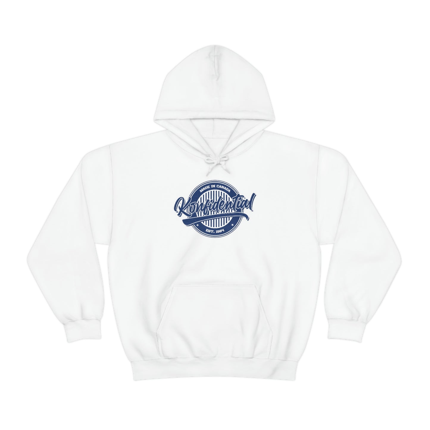 Konfidential Vintage Blue Pullover Hoodie