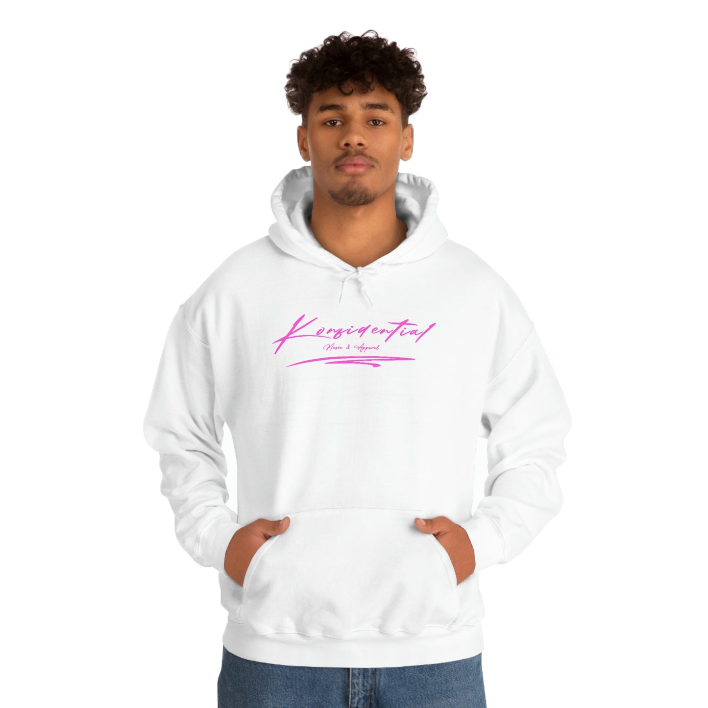 Konfidential Music Pink Pullover Hoodie