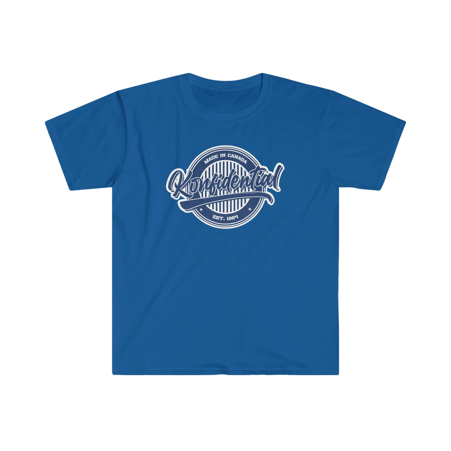 Konfidential Vintage Blue Tee