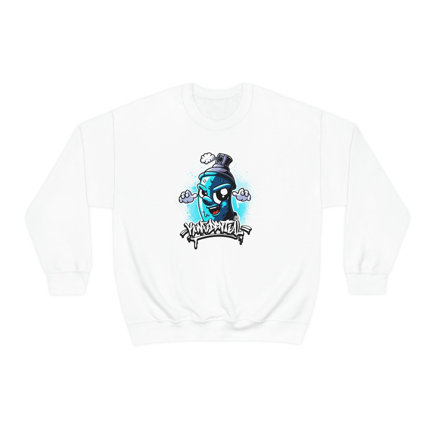 Konfidential Spray Can Crewneck Sweatshirt