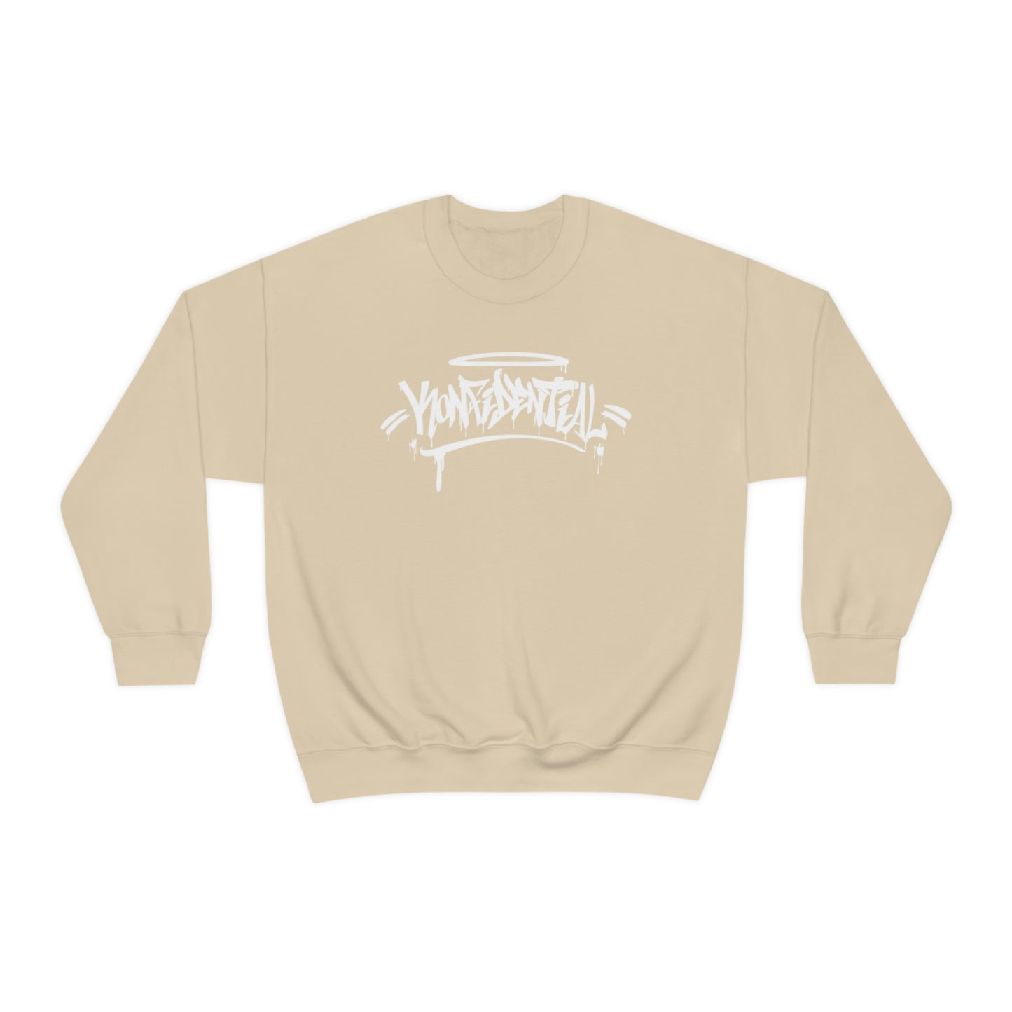 Konfidential Spray Tag Crewneck Sweatshirt