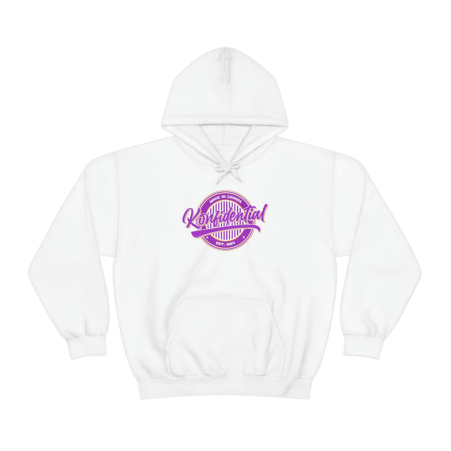 Konfidential Vintage Purple Pullover Hoodie