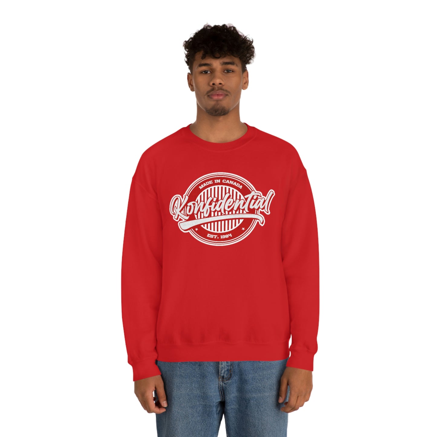 Konfidential Vintage Red Crewneck