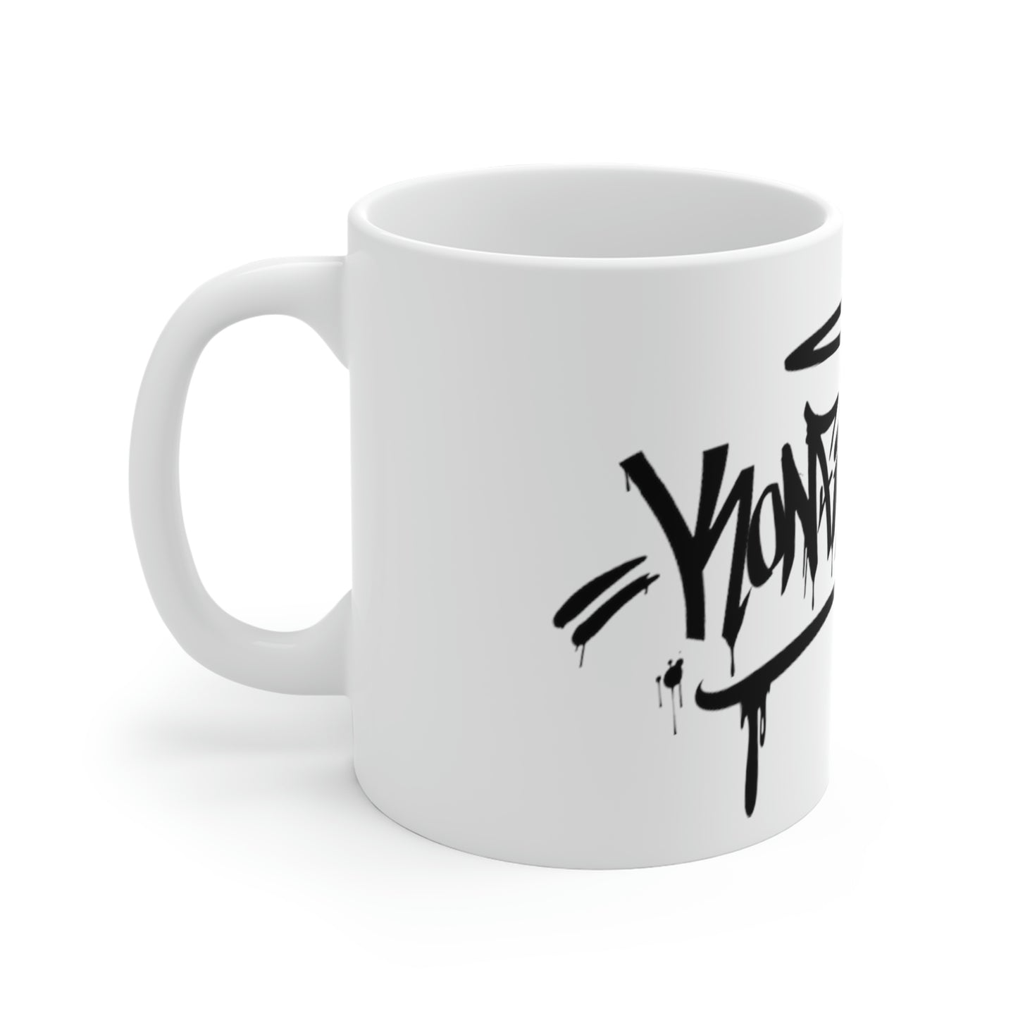 Konfidential Black Tag Mug