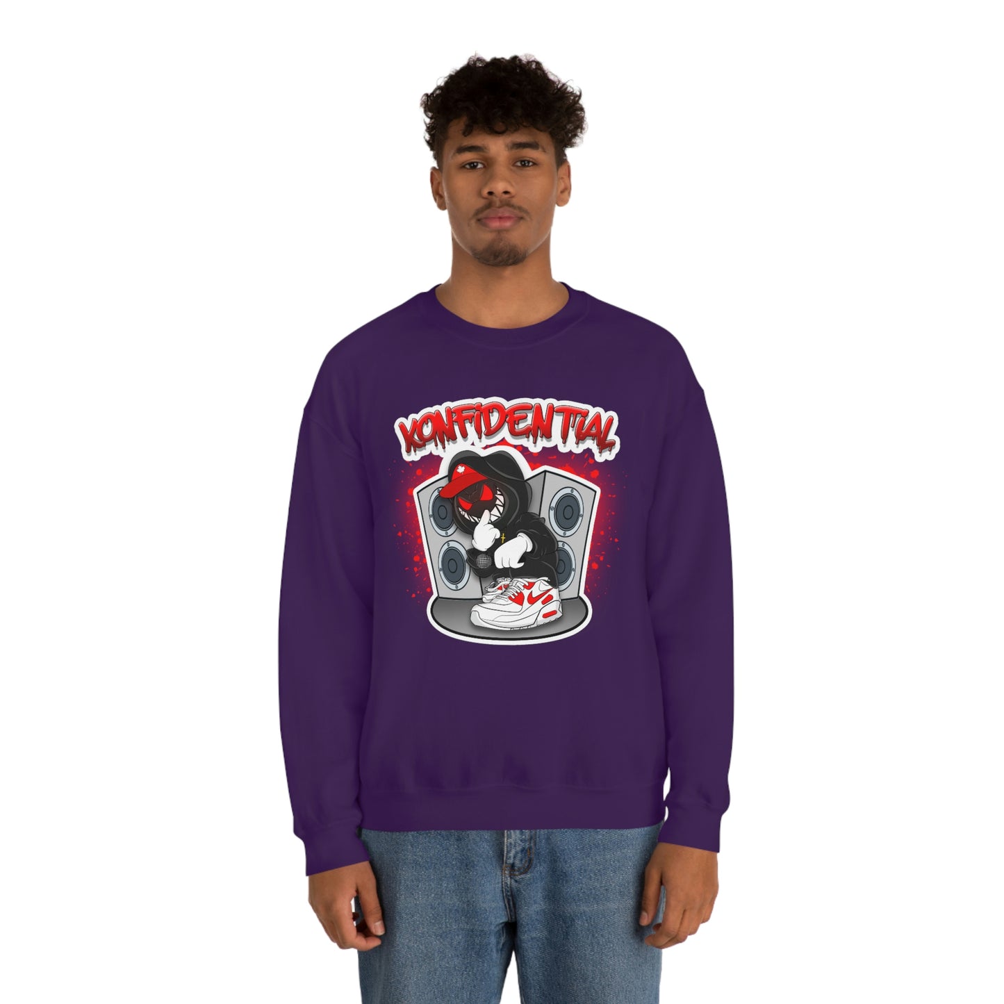 Konfidential Demon Boy Crewneck Sweatshirt