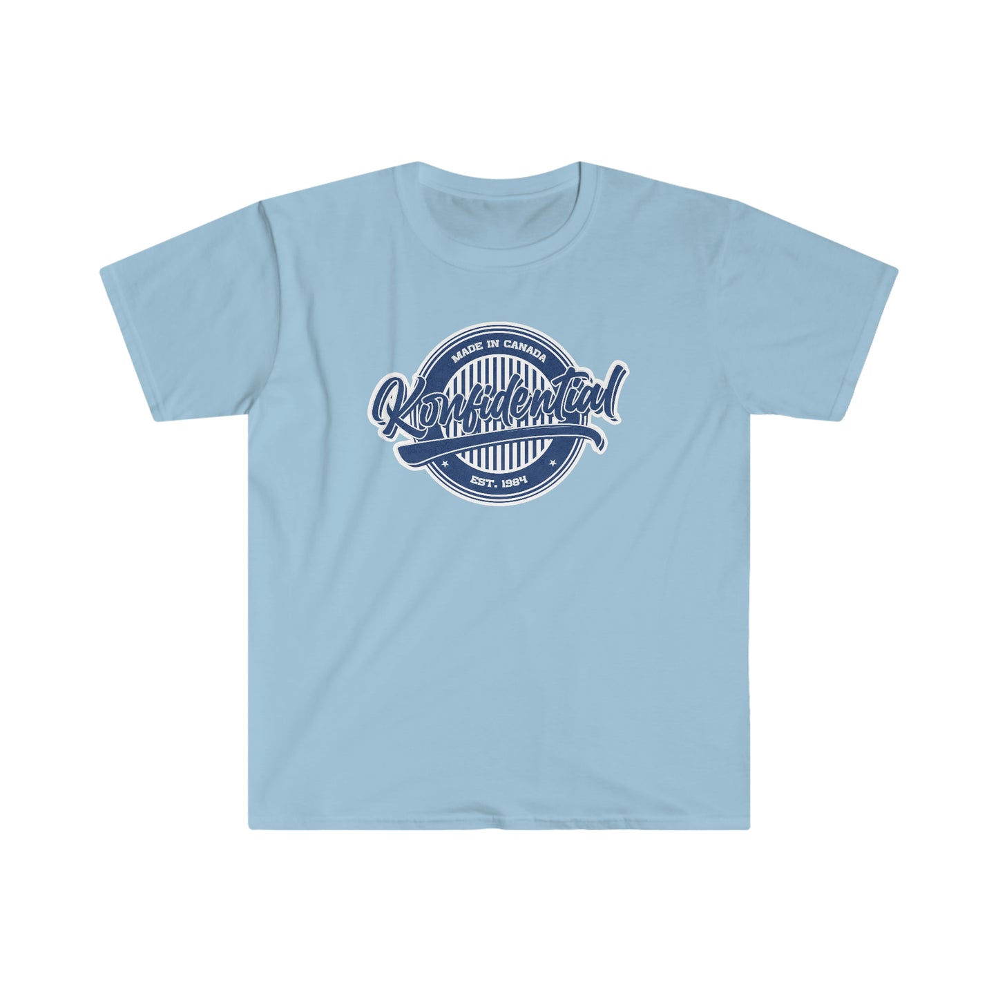 Konfidential Vintage Blue Tee