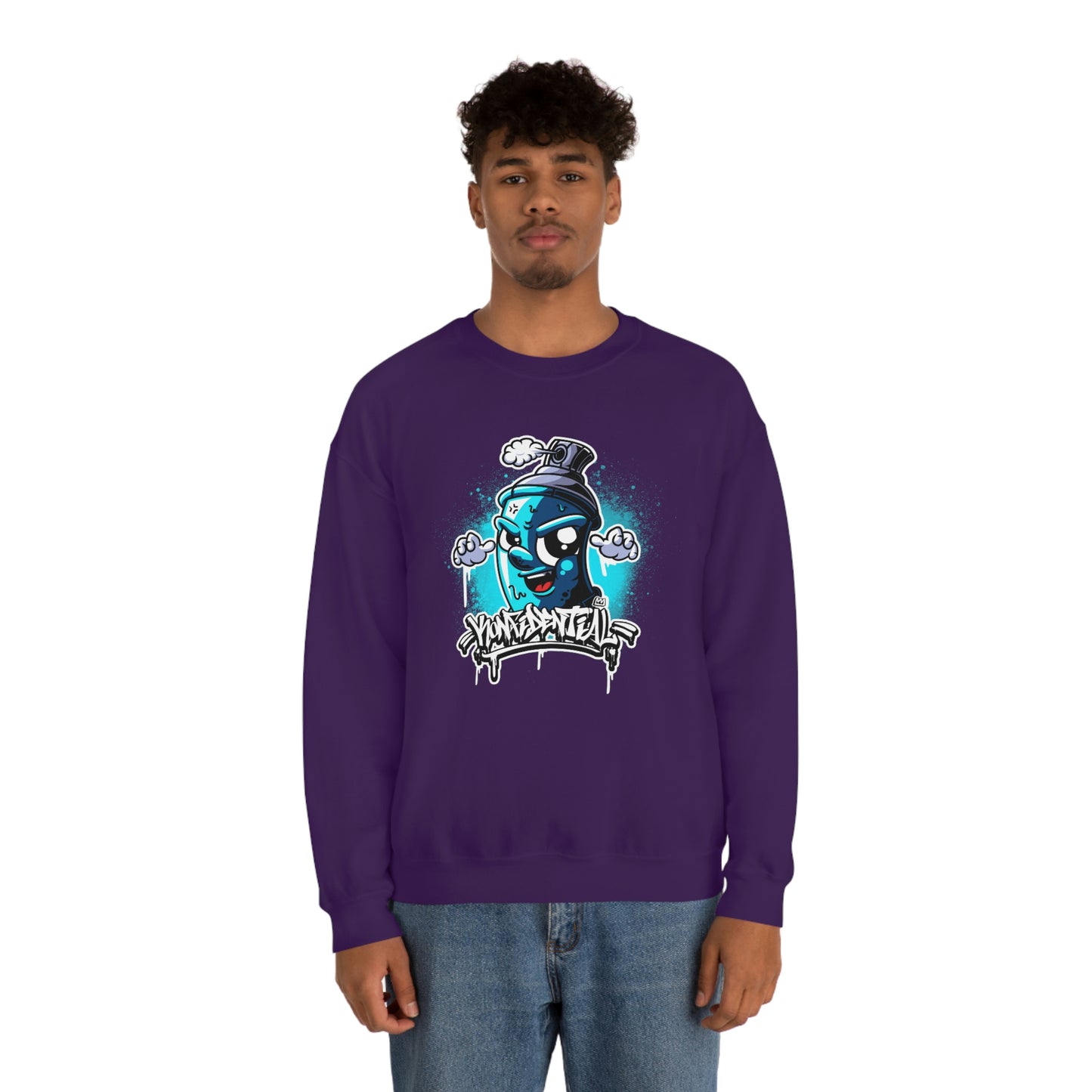 Konfidential Spray Can Crewneck Sweatshirt