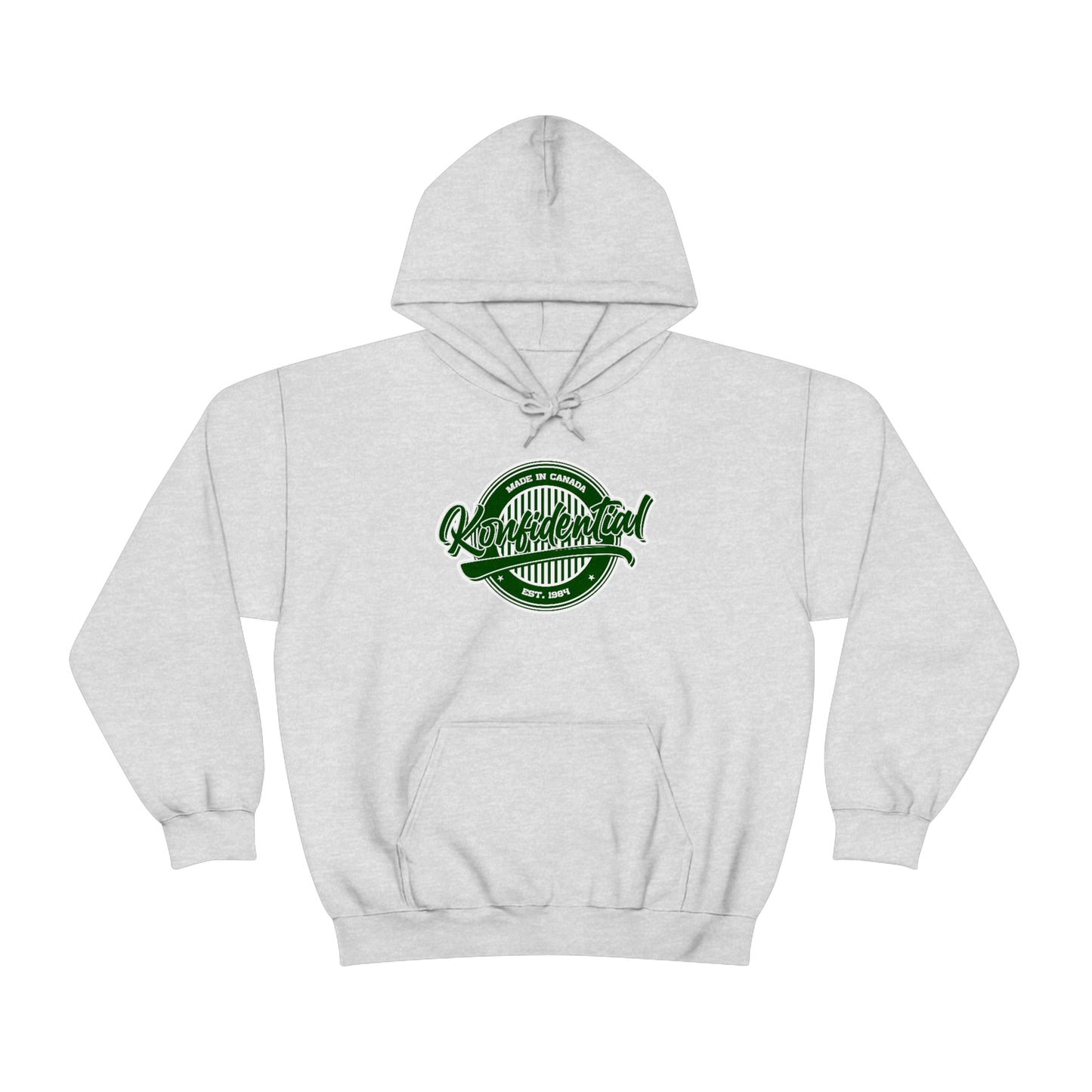 Konfidential Vintage Green Pullover Hoodie