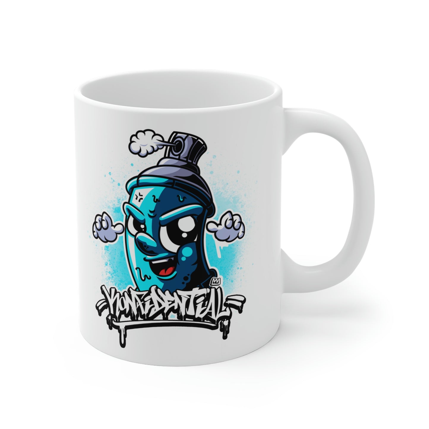 Konfidential Spray Paint Mug