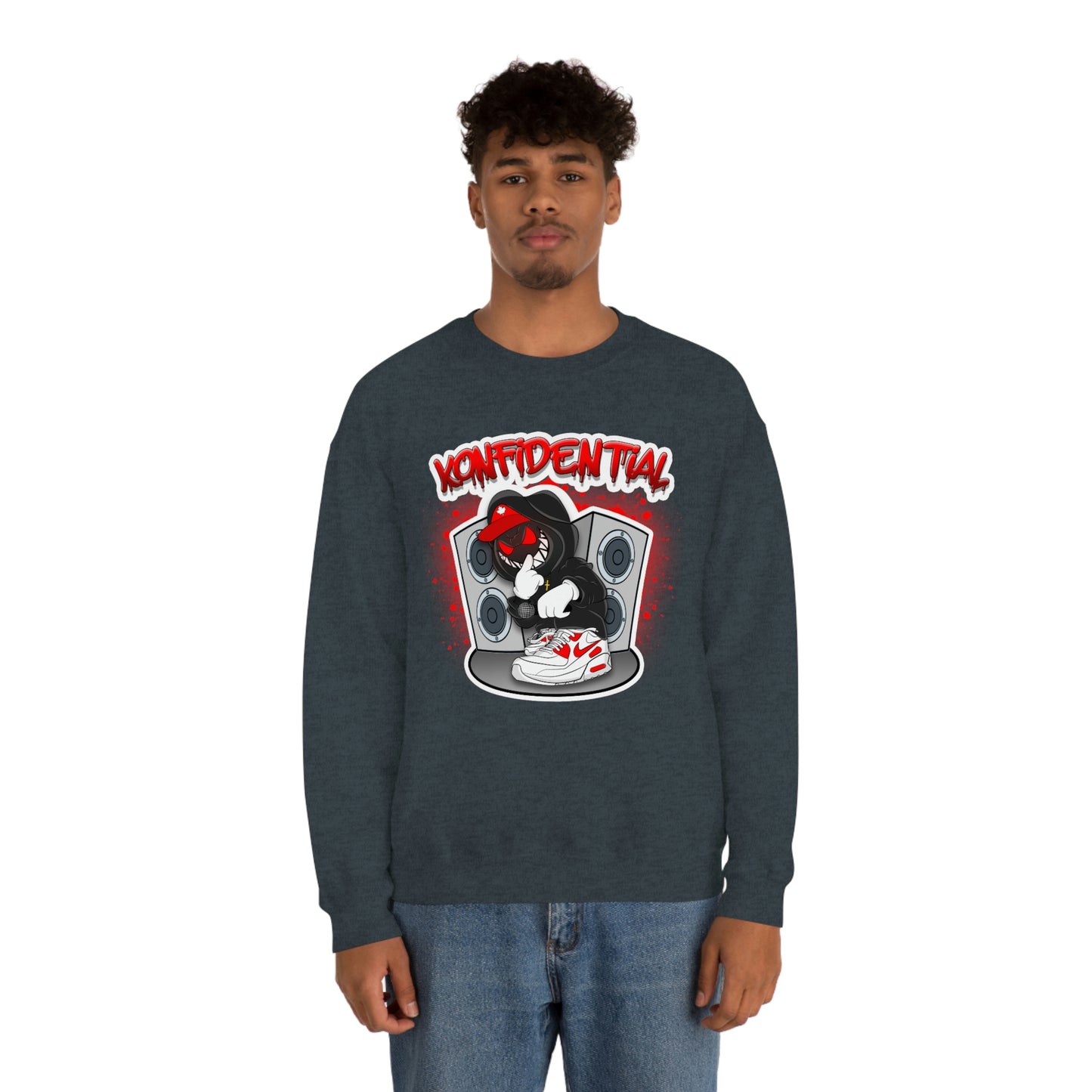 Konfidential Demon Boy Crewneck Sweatshirt