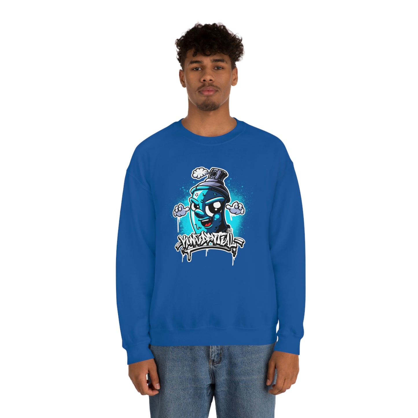 Konfidential Spray Can Crewneck Sweatshirt