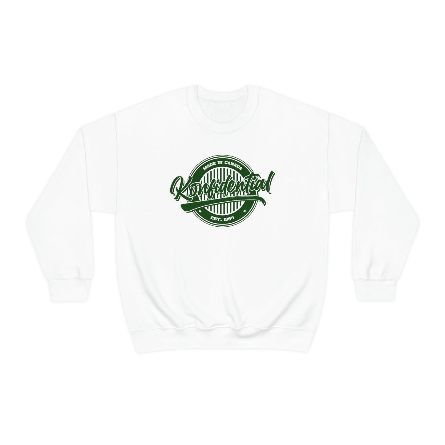 Konfidential Vintage Green Crewneck