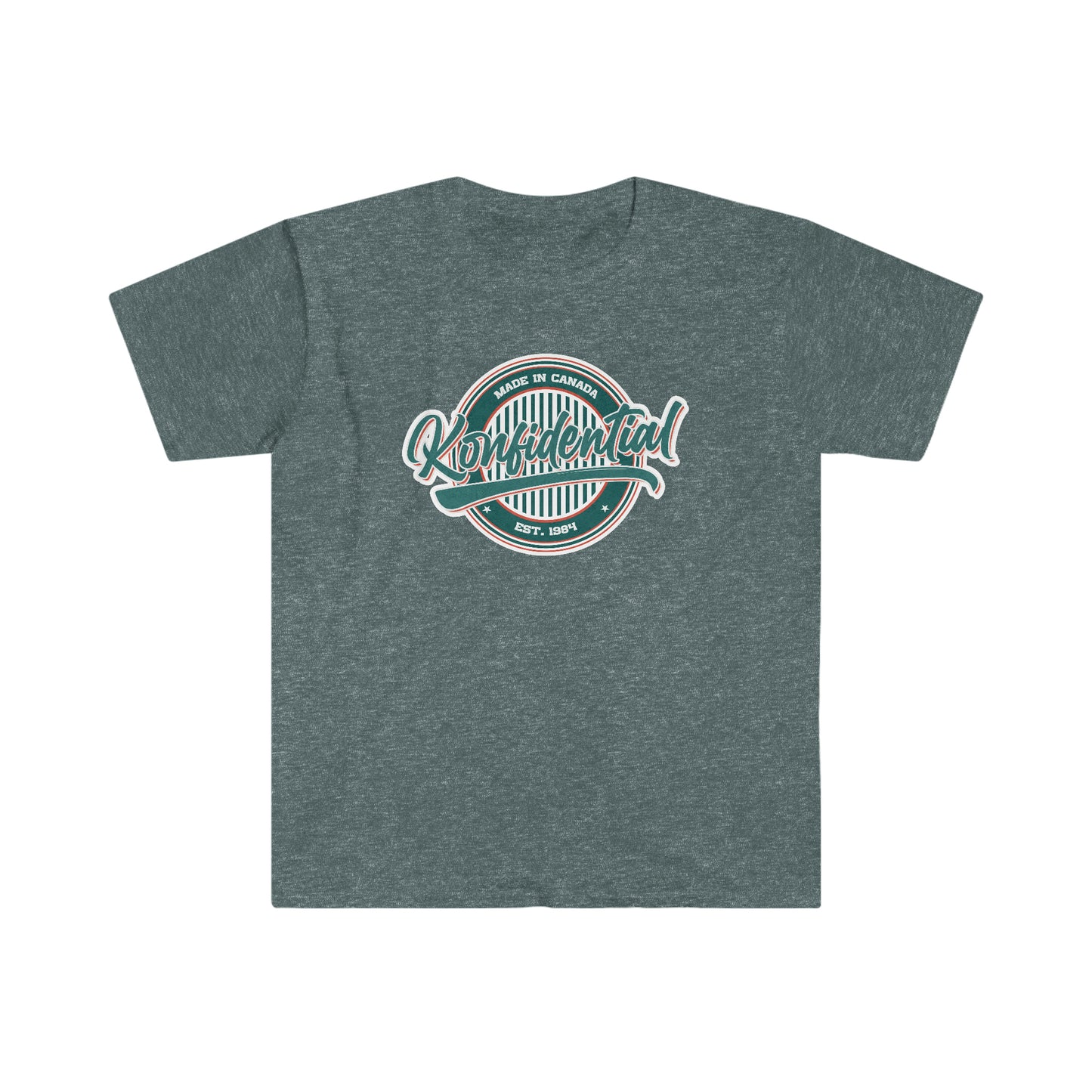 Konfidential Vintage Faded Green Tee