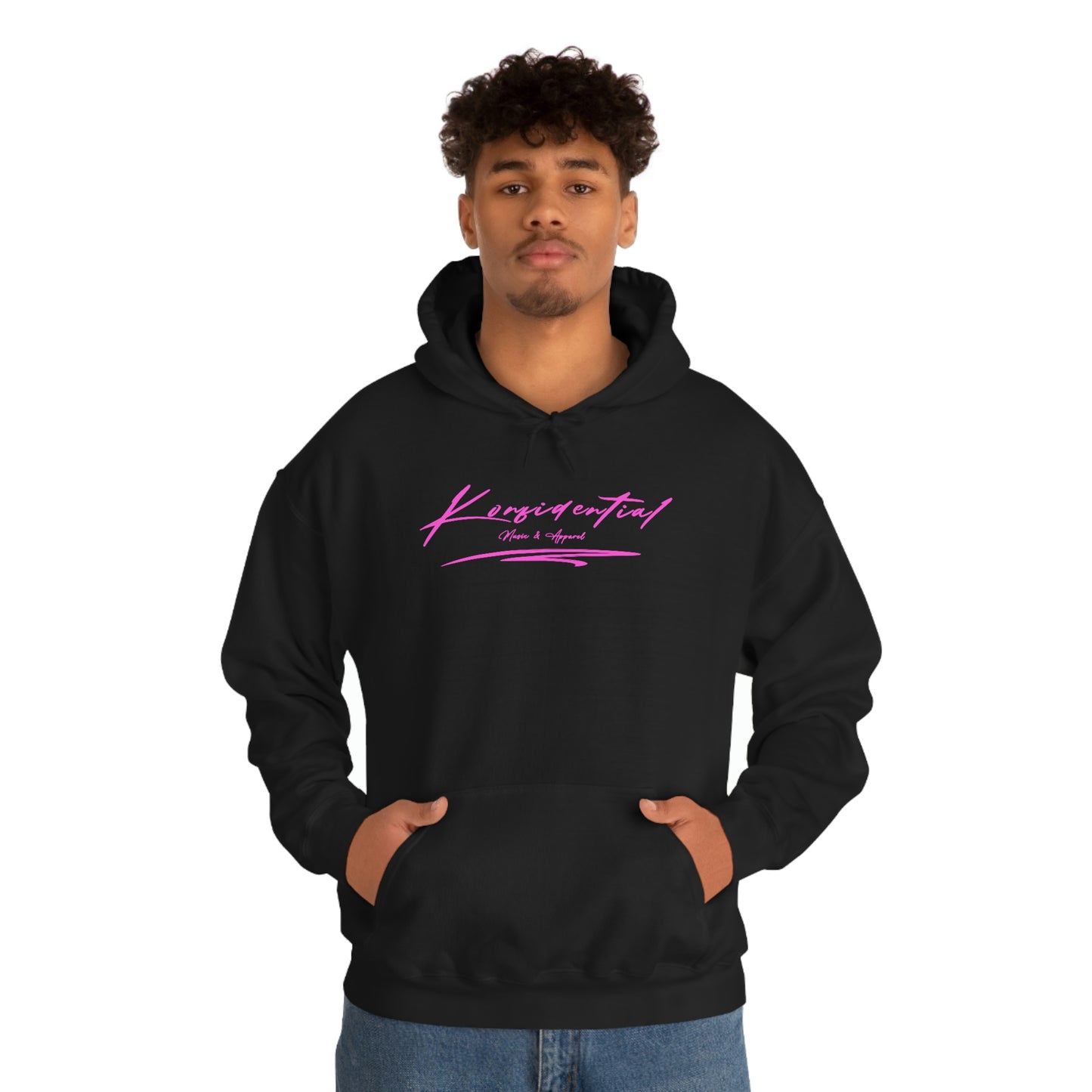 Konfidential Music Pink Pullover Hoodie