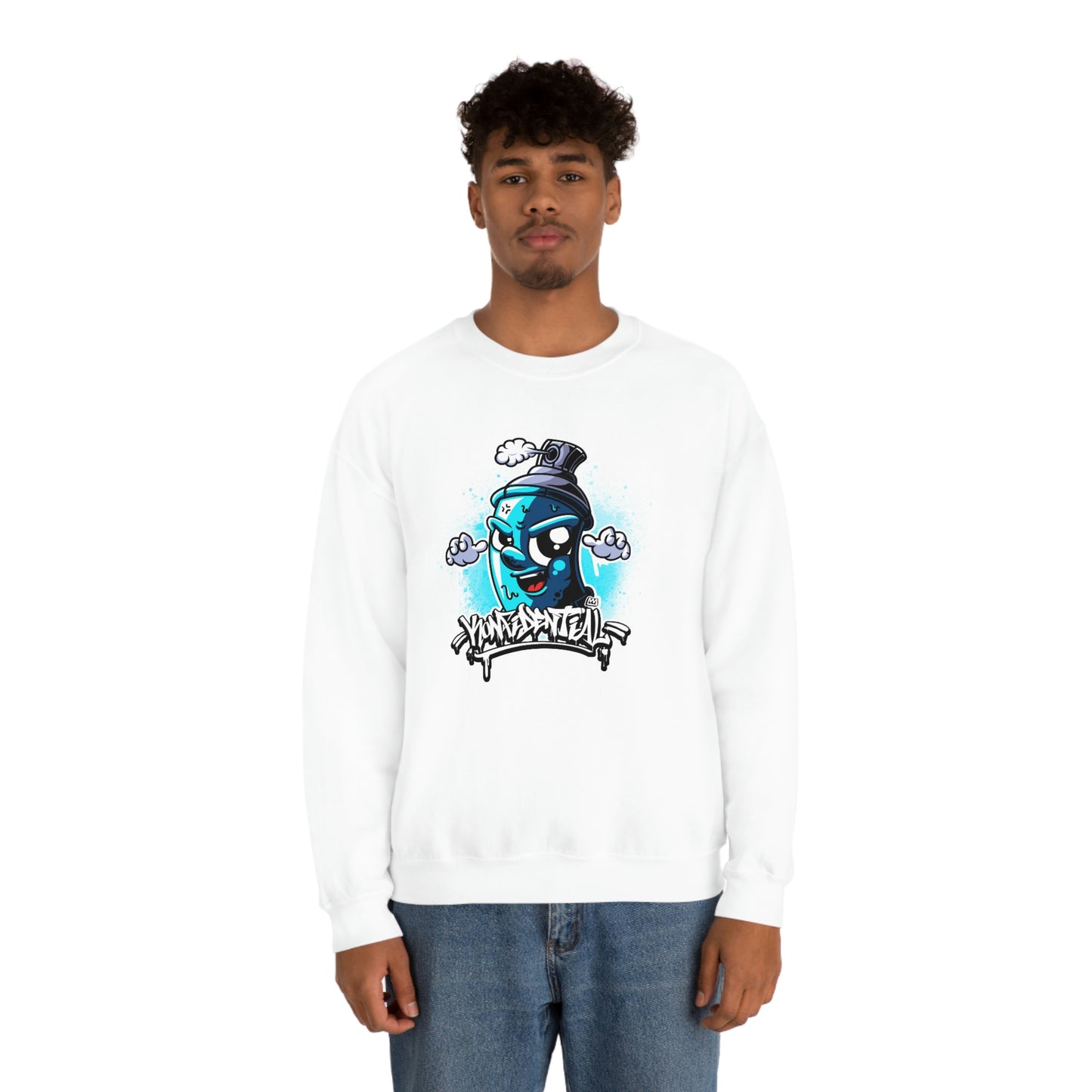 Konfidential Spray Can Crewneck Sweatshirt