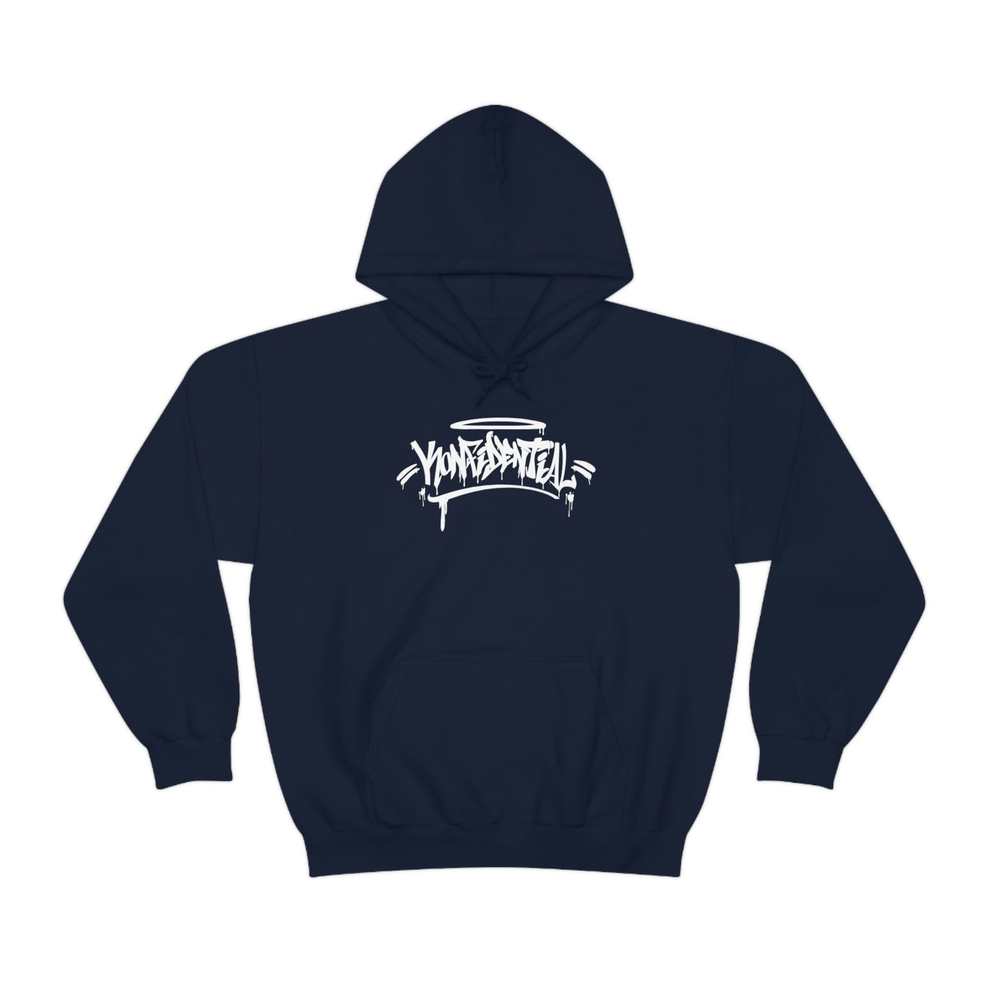 Konfidential Spray Tag Pullover Hoodie