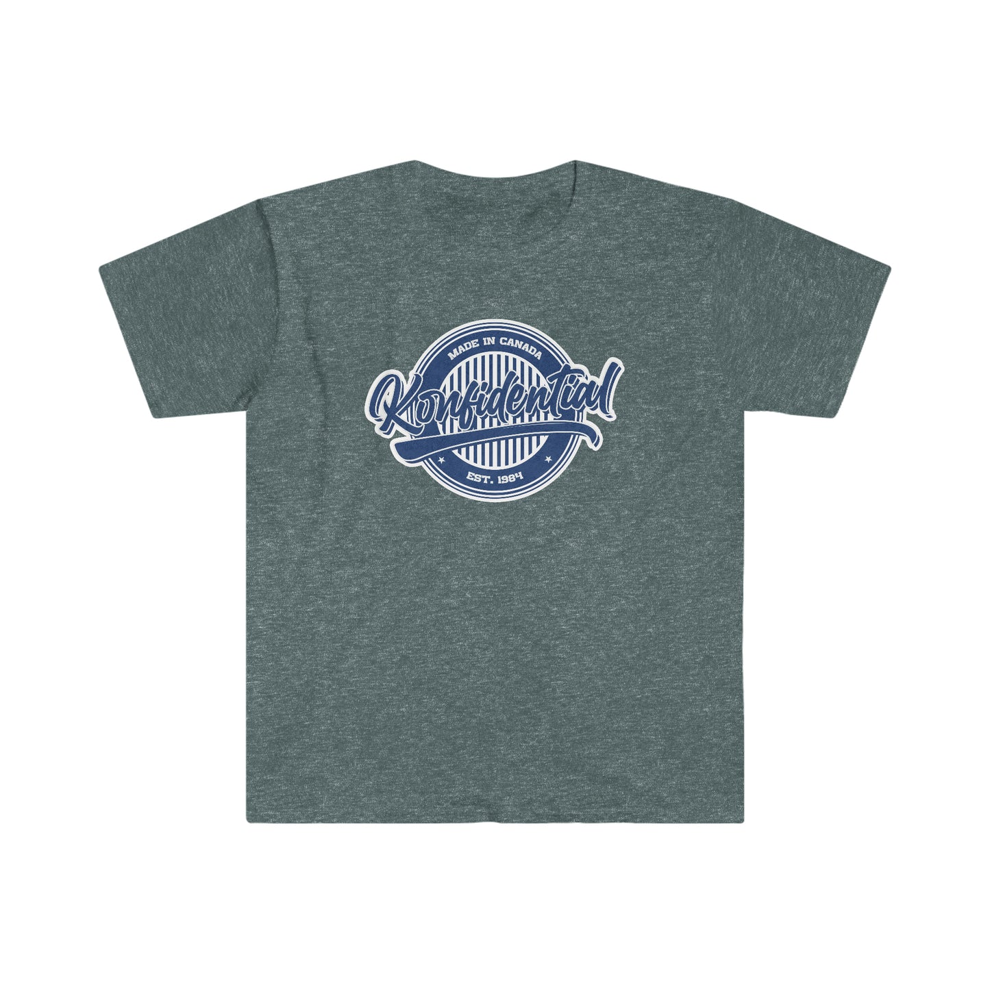 Konfidential Vintage Blue Tee