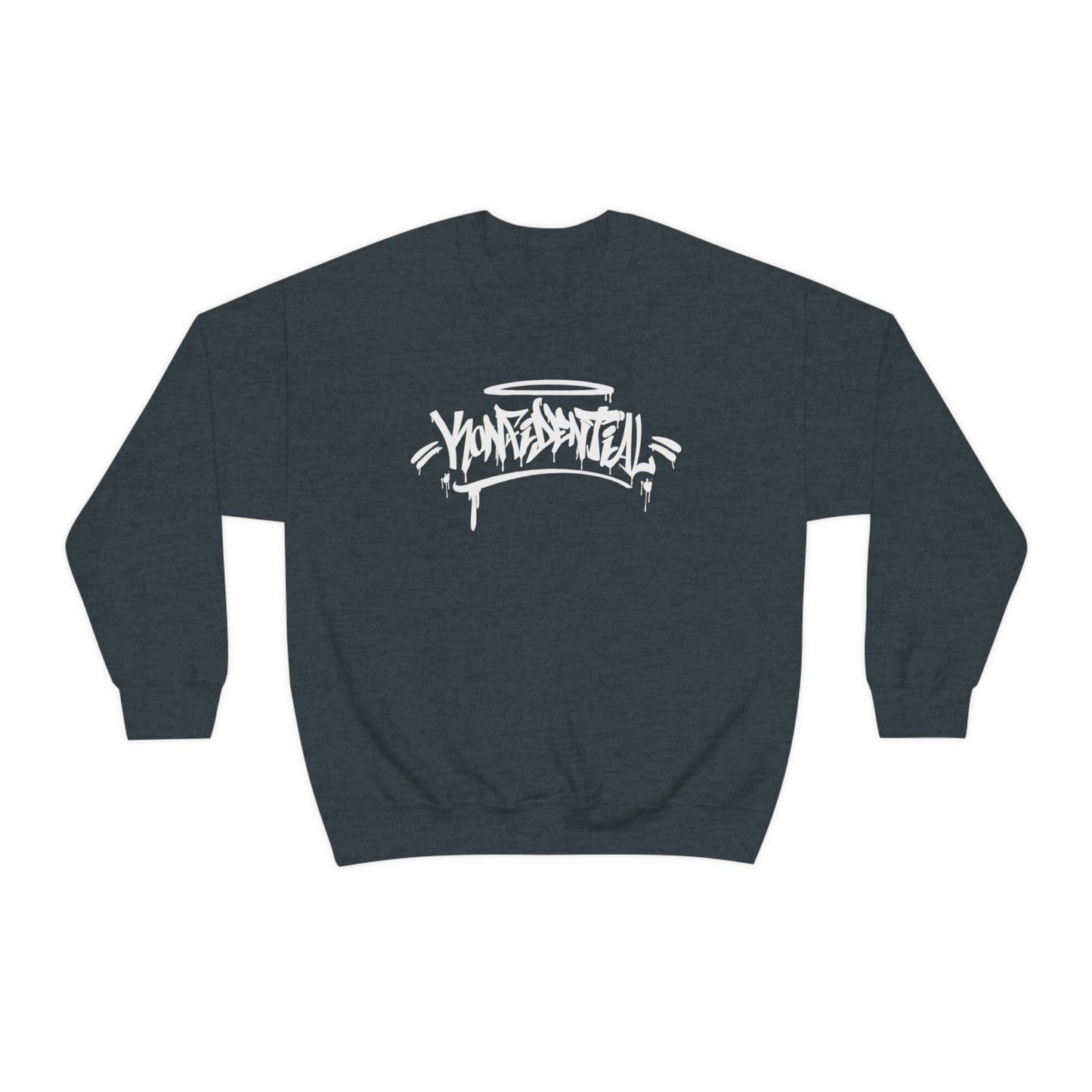 Konfidential Spray Tag Crewneck Sweatshirt