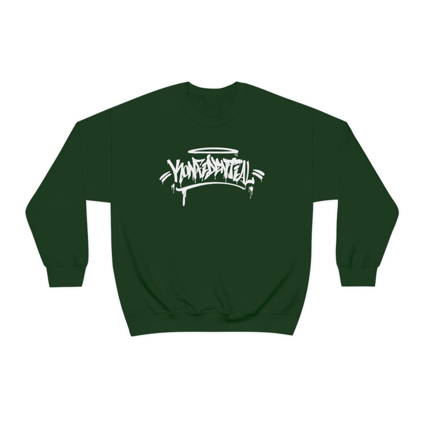 Konfidential Spray Tag Crewneck Sweatshirt