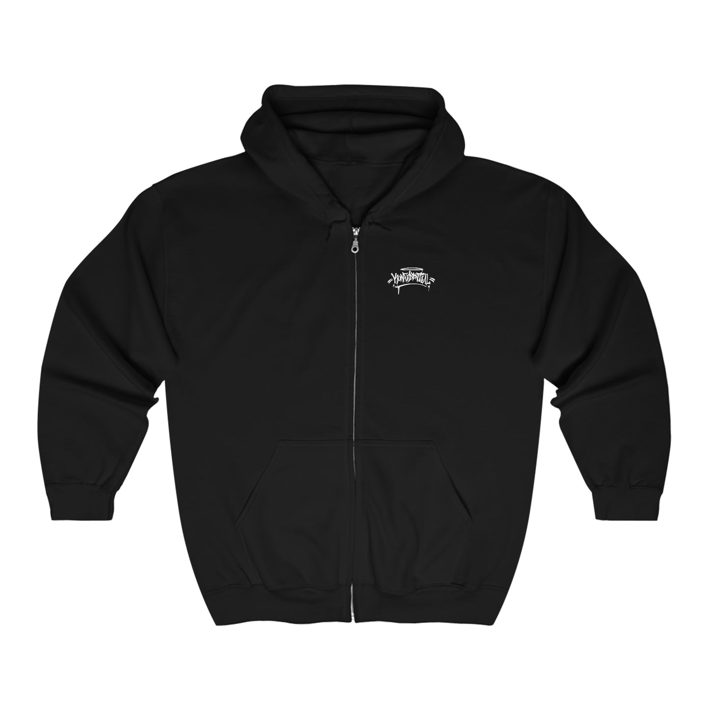 Konfidential Zip Up Hoodie