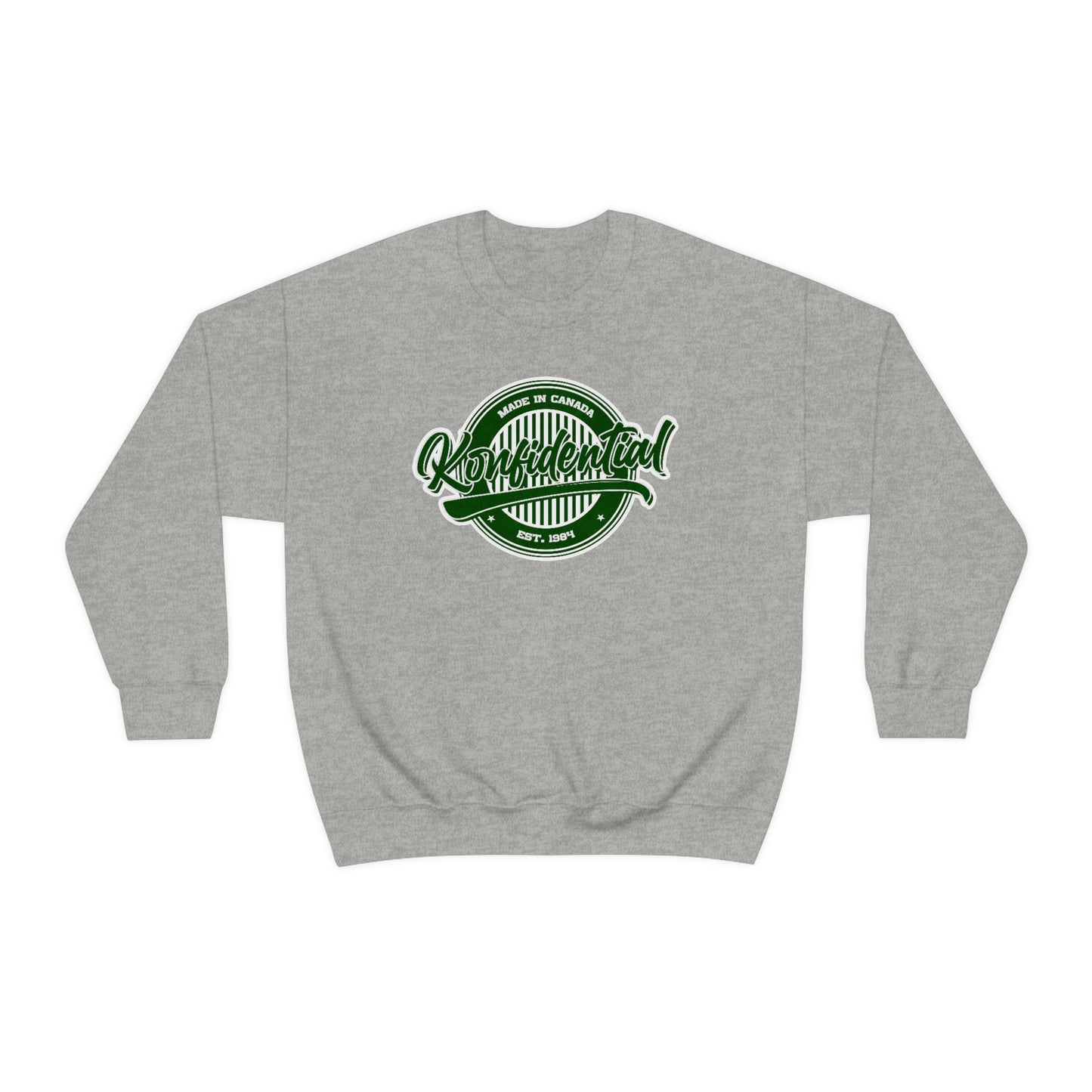 Konfidential Vintage Green Crewneck