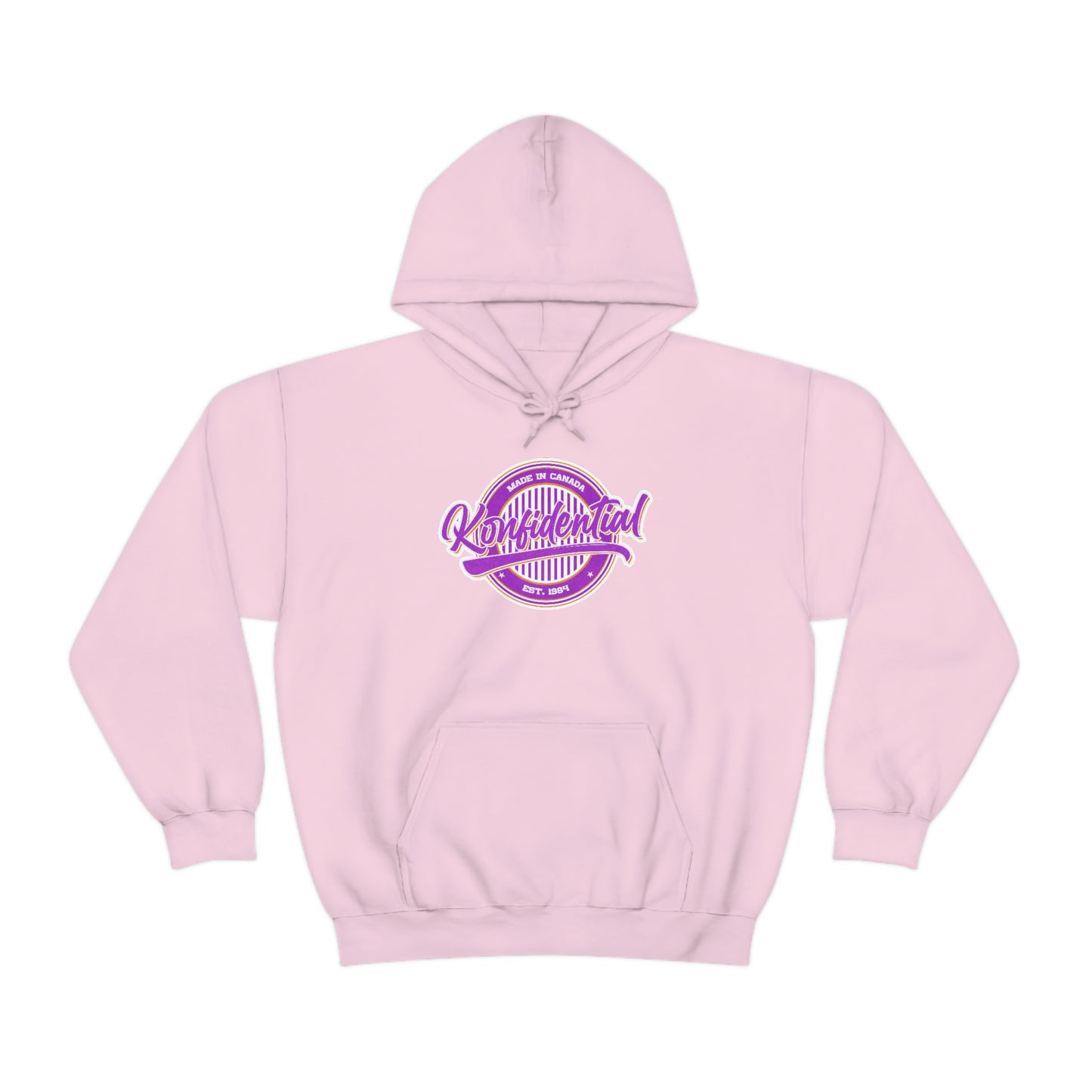 Konfidential Vintage Purple Pullover Hoodie